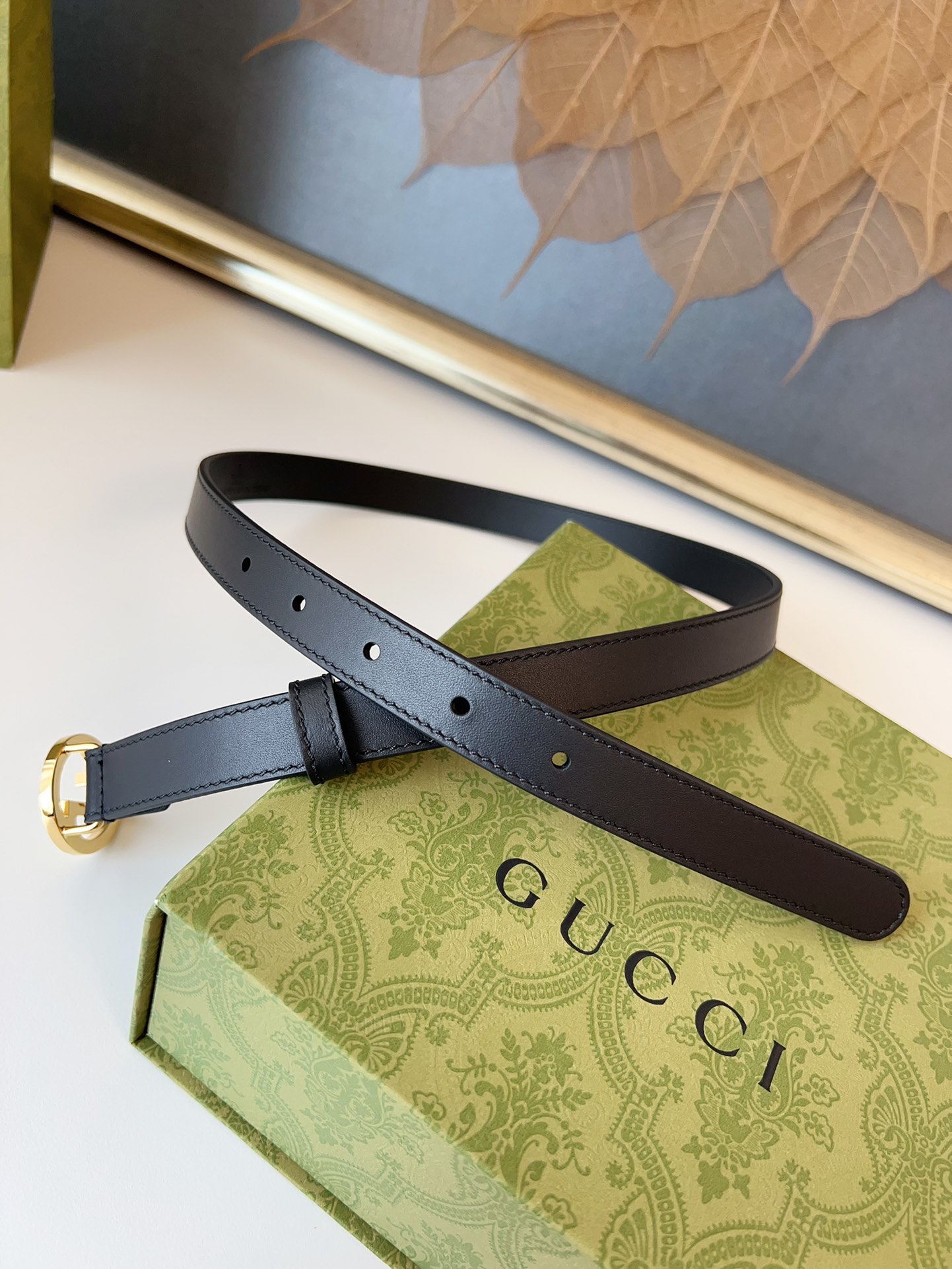Gucci Blondie Mini Belt 2cm