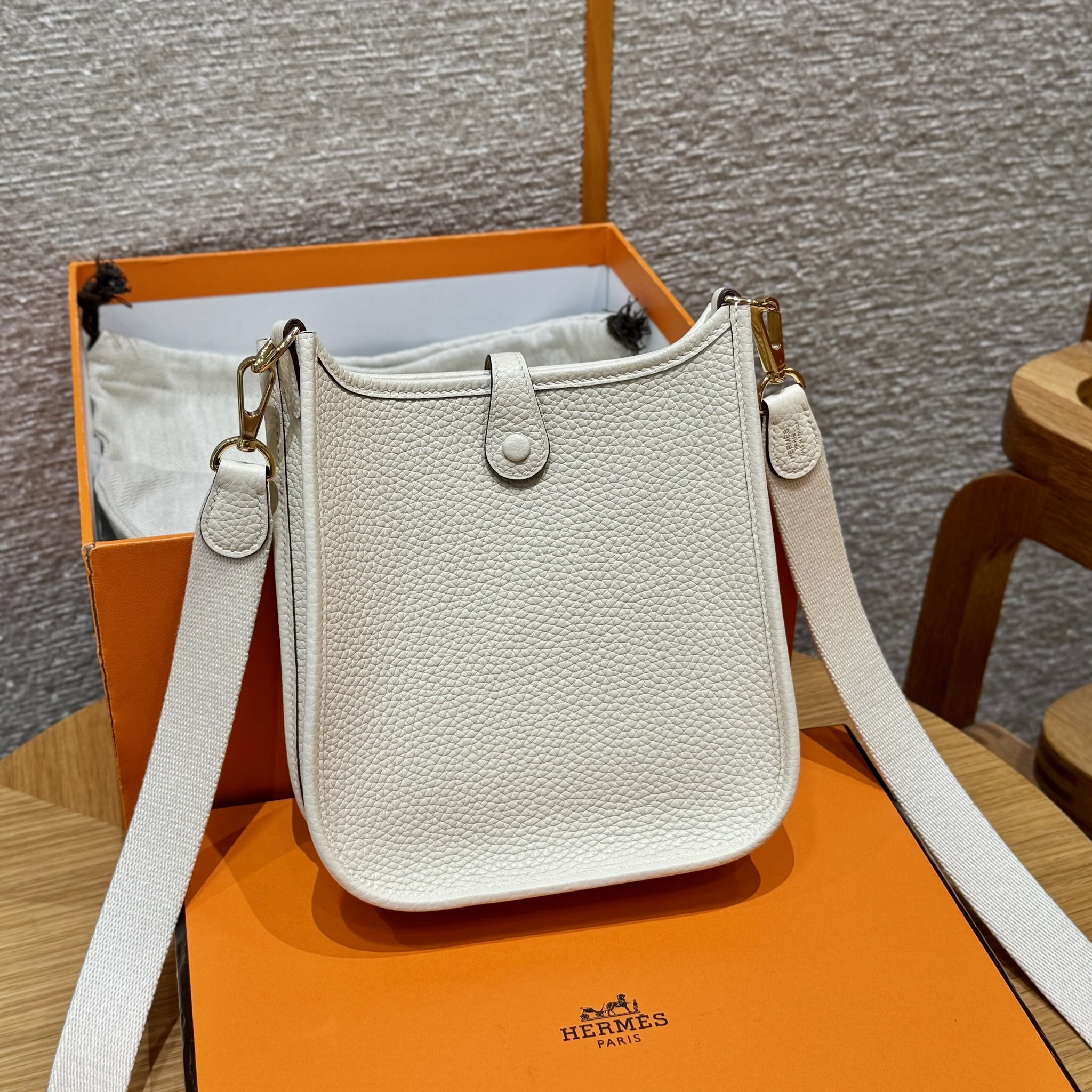Hermes Nata Clemence Mini Evelyne 16
