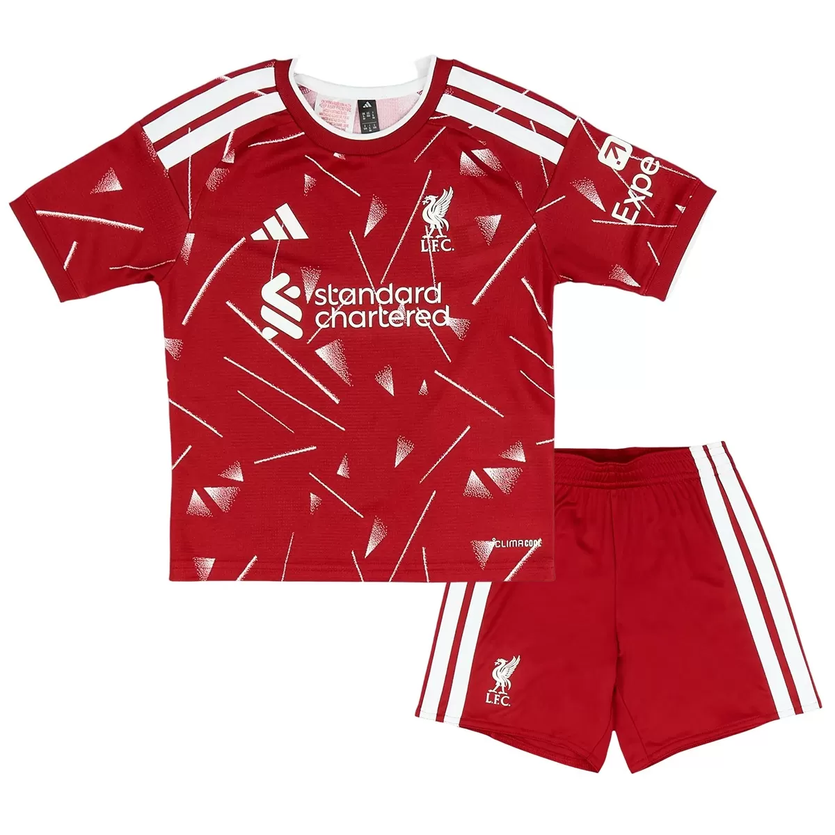 Kids Liverpool Home Jersey Suit & Socks 26/27