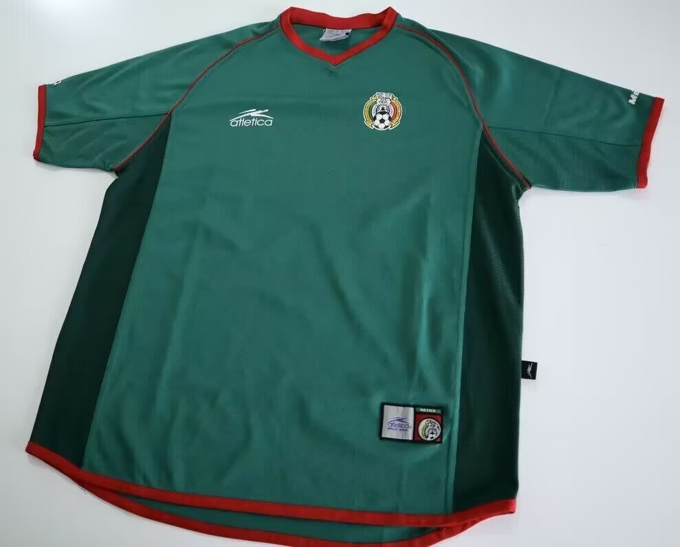 2002 Mexico Home Retro Soccer Jerseys | Soc Jersey - Premium Football Jersey
