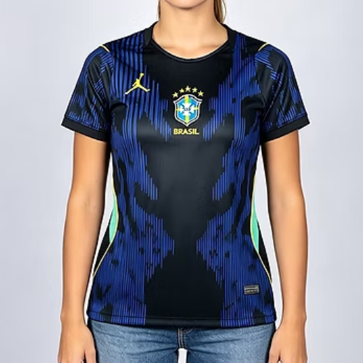 Player Female 2026 World Cup Brazil Away Jersey S-2XL