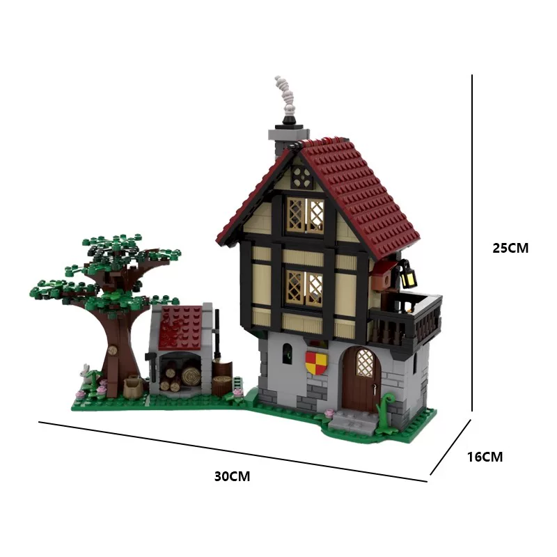 MOC 82740 - Medieval House