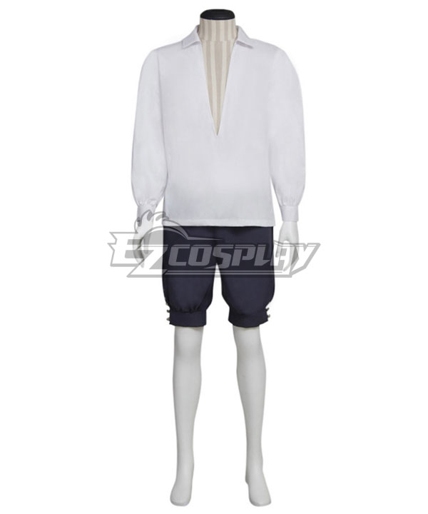 Pirates of the Caribbean Captain Jack Sparrow Cosplay Costume - New Edition