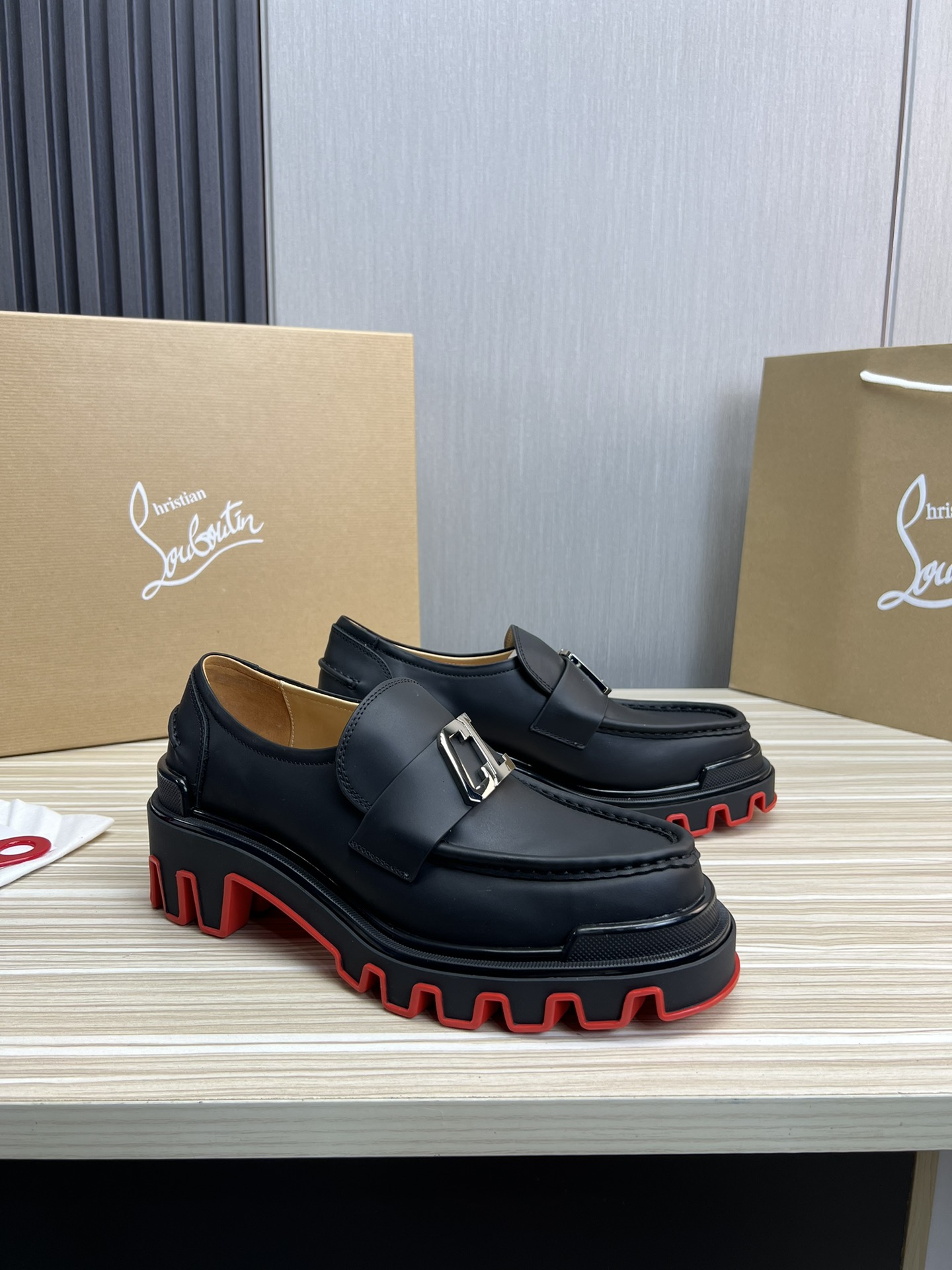Christian Louboutin Men's Platform Loafer