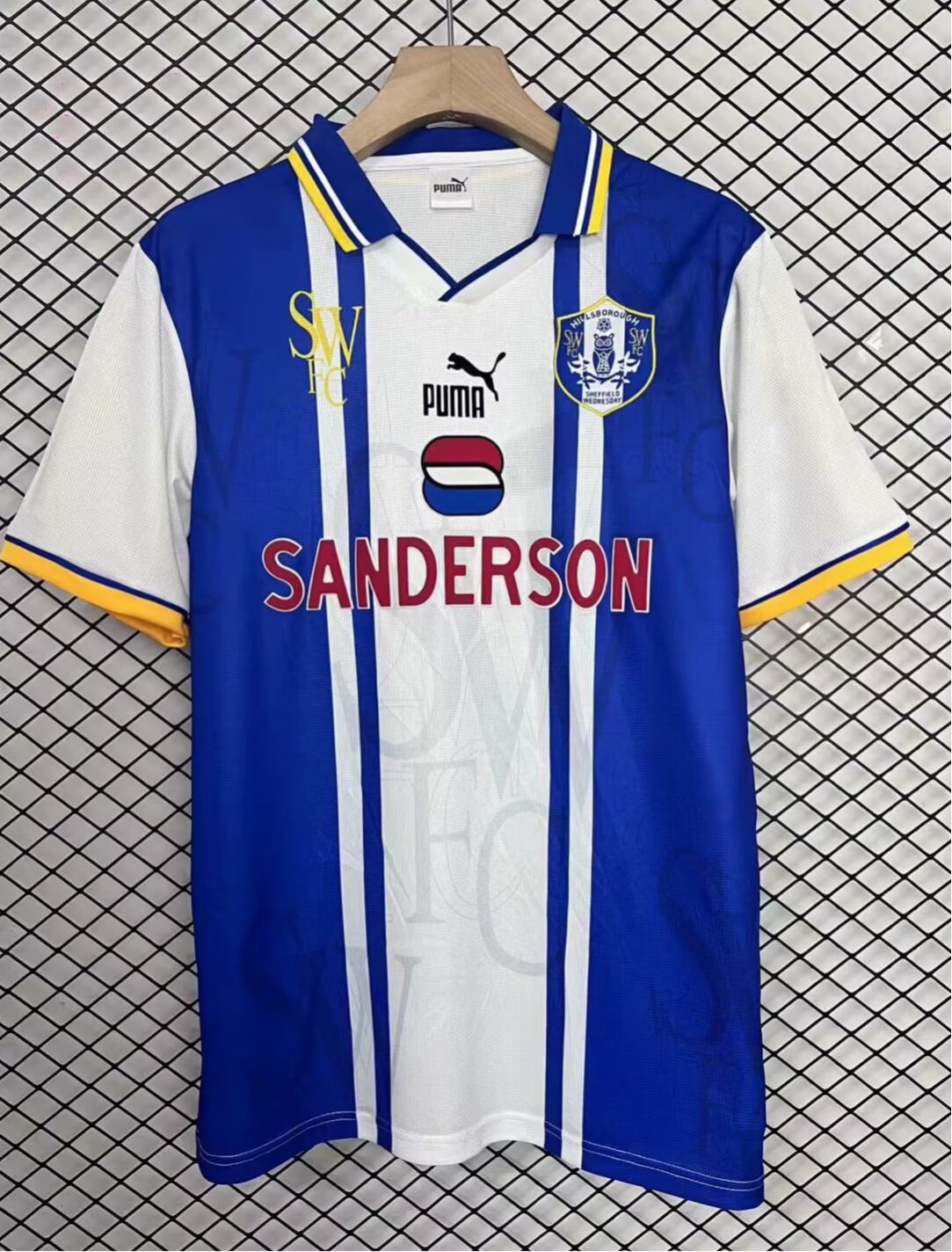 Retro 1997 Sheffield Wednesday FC Home S-4XL