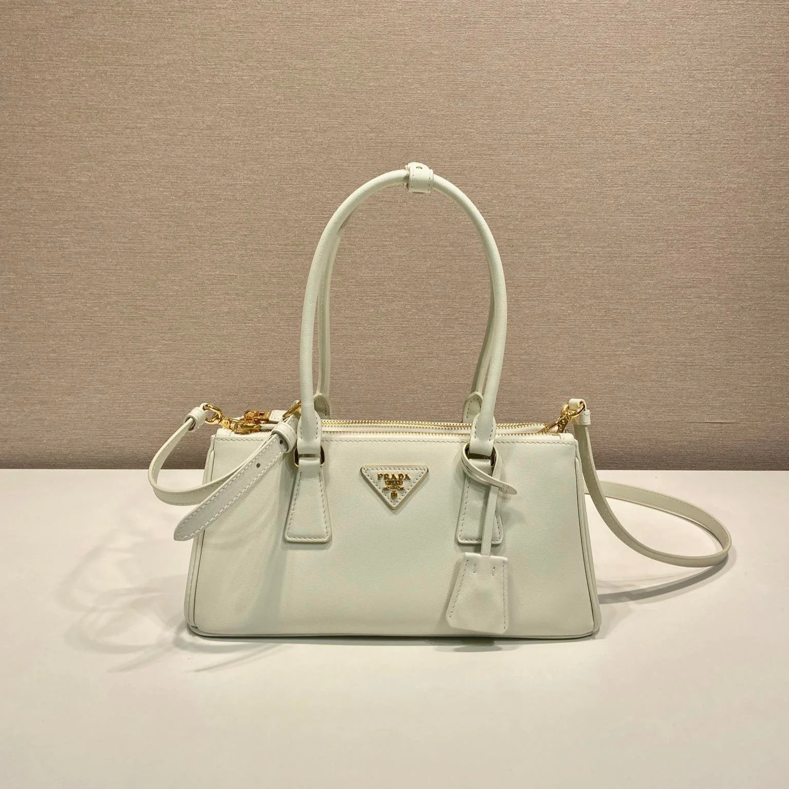 Prada PRA New killer bag white calfskin 340497