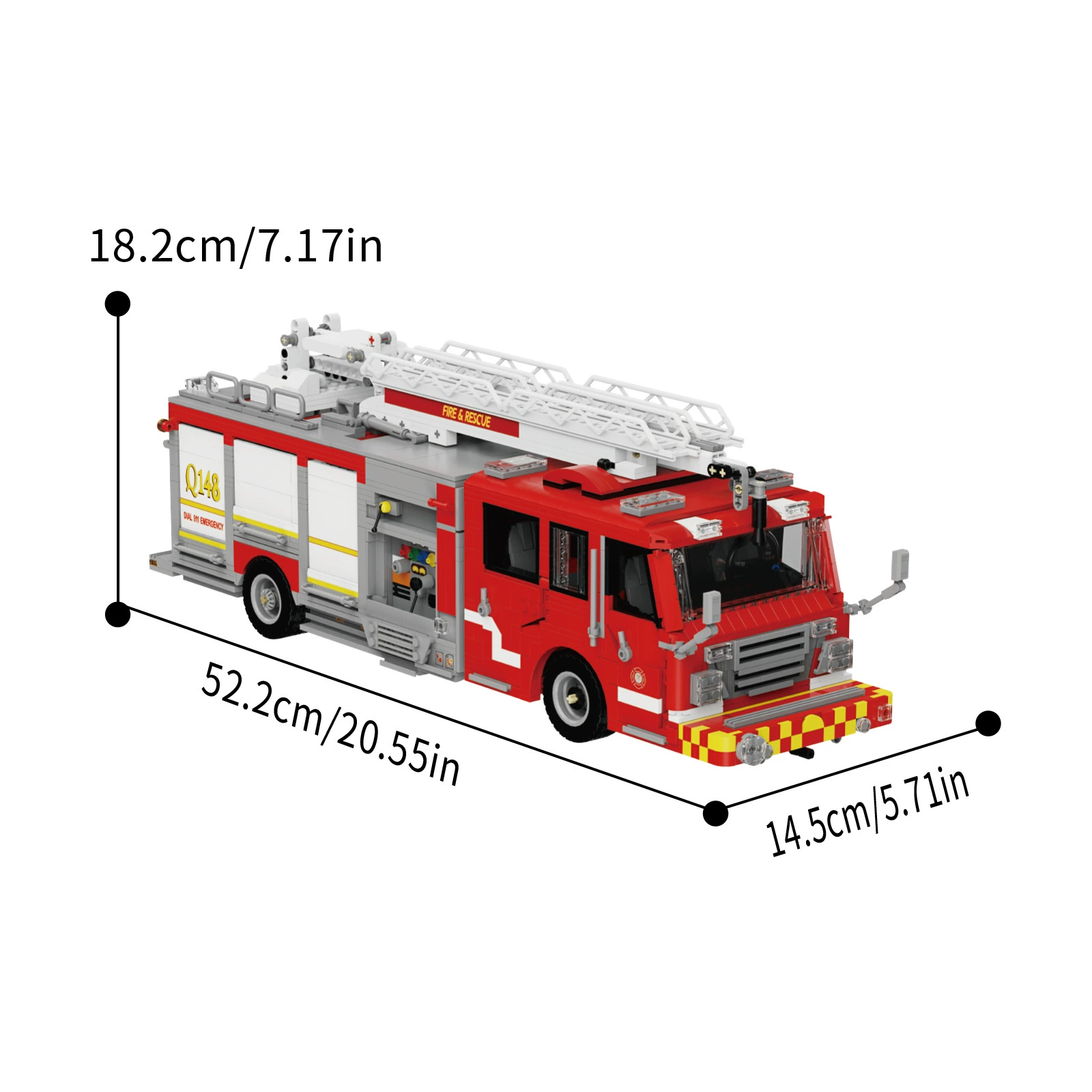 XBert 66148 - US Firetruck Elevated Water Towers