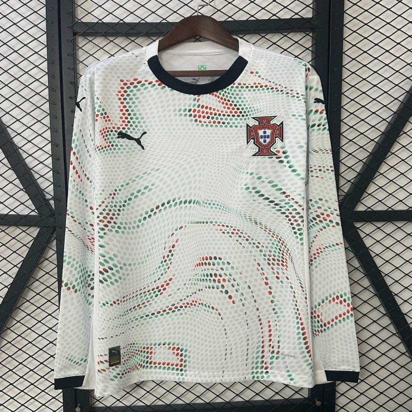 2025 Long Sleeve Portugal Away Jersey S-4XL