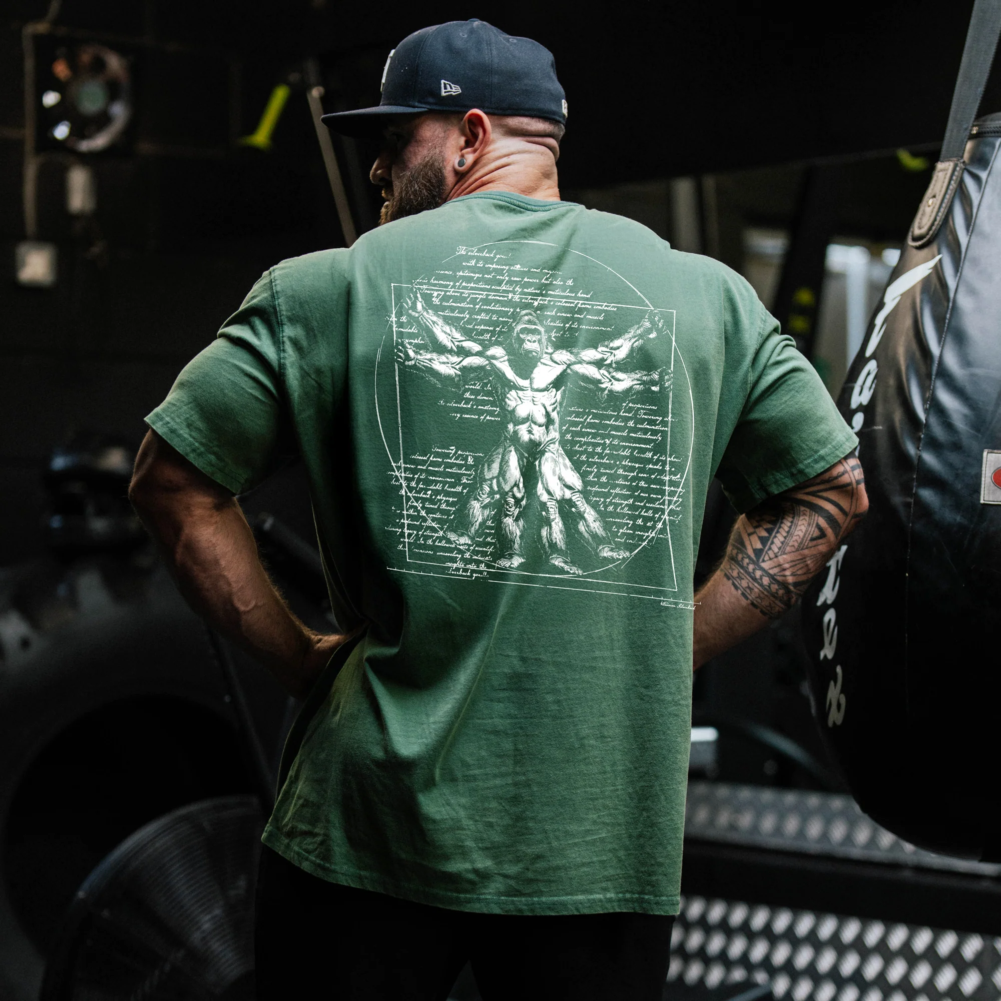 Vitruvian  Acid Wash T-Shirt