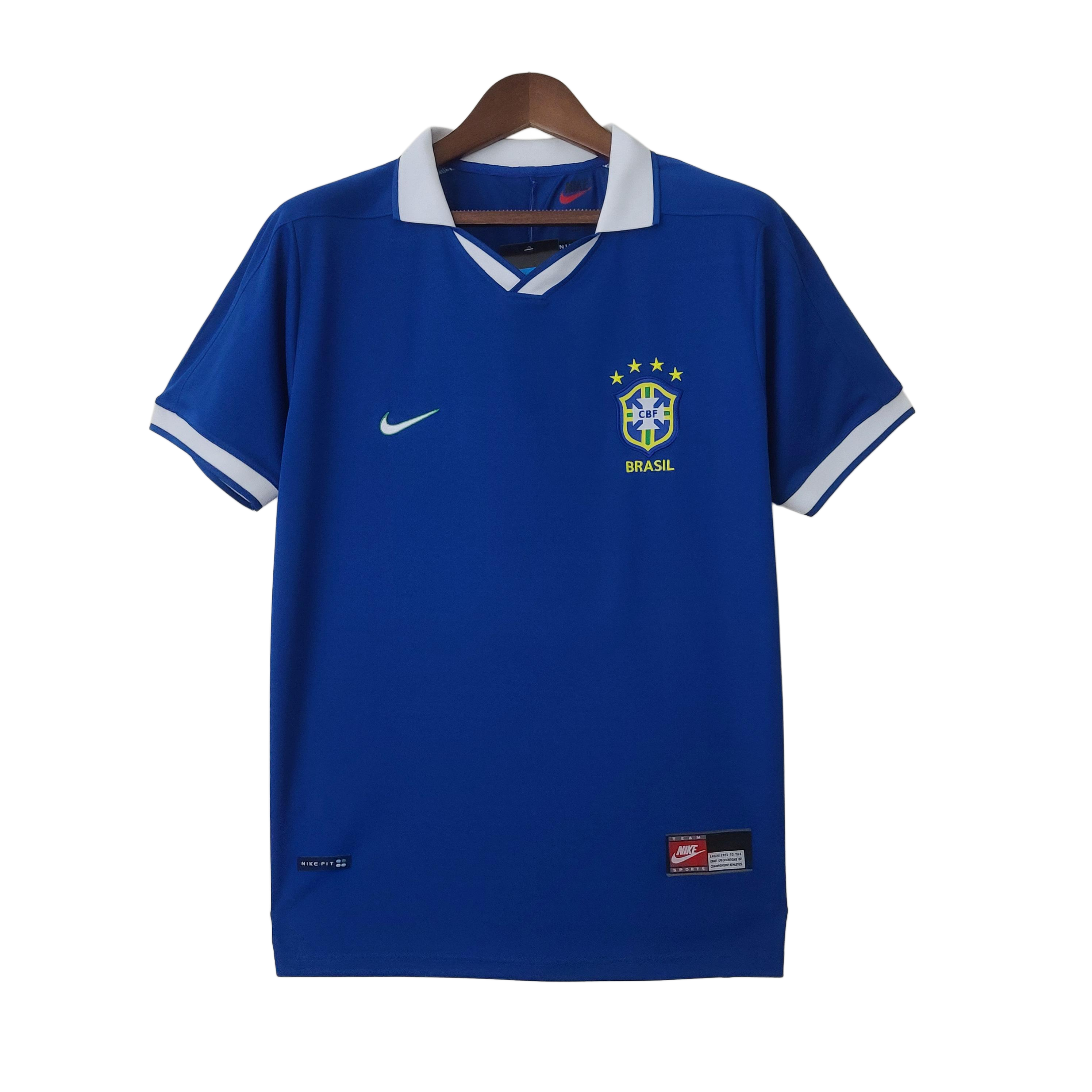 Retro  Brazil 1997 Away Blue