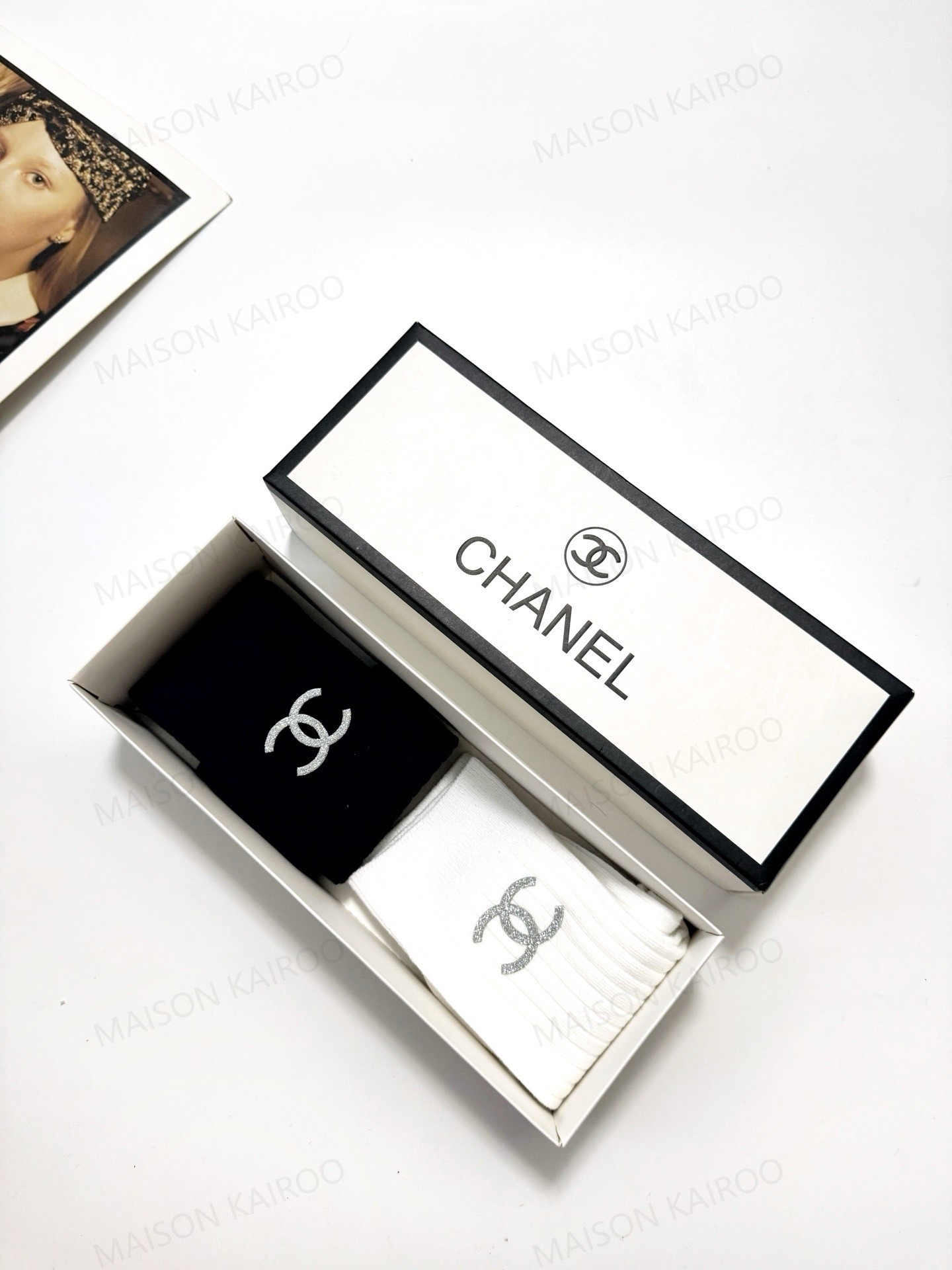 Chanel Socks 2-Pack - KAIROO