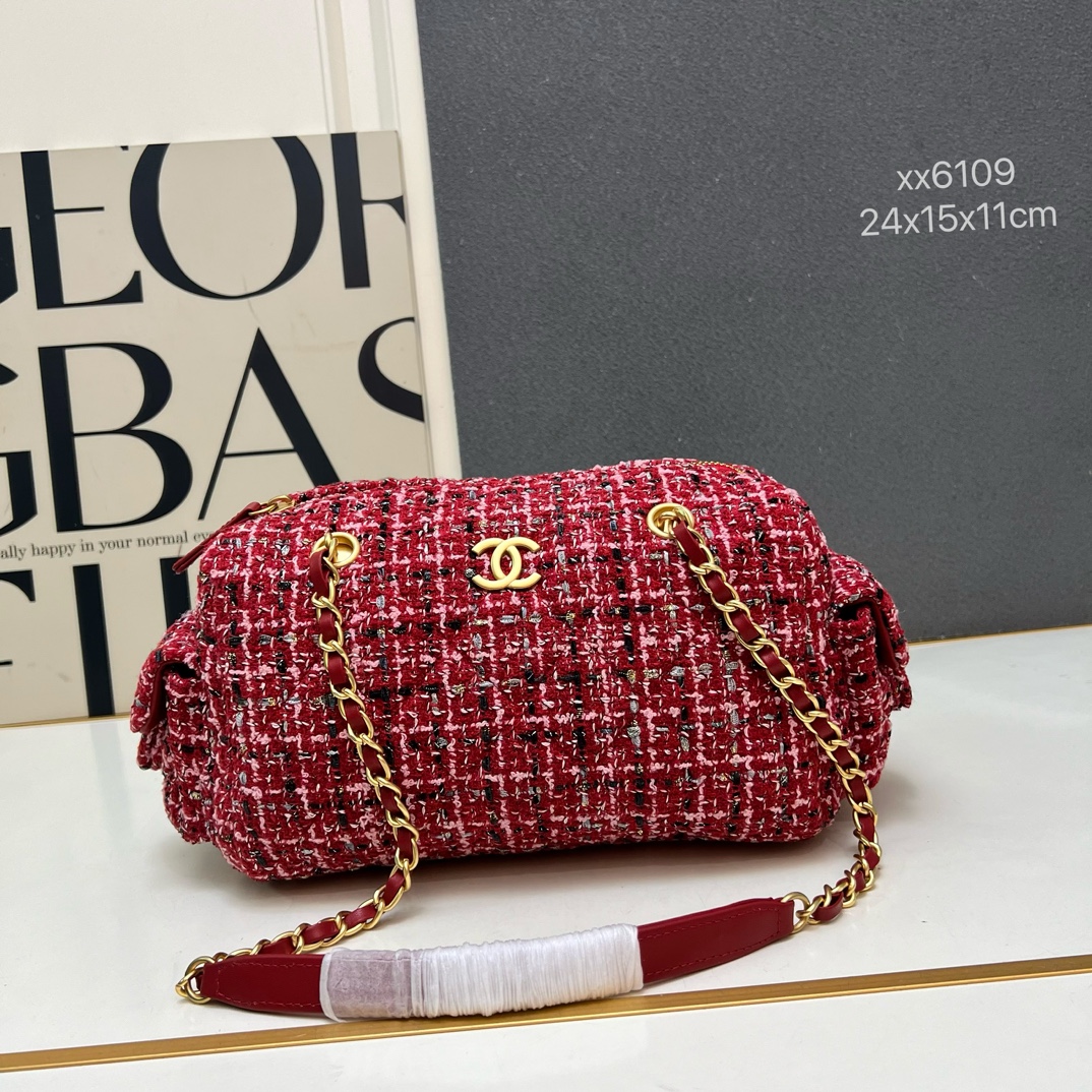 CHANEL bowling bag