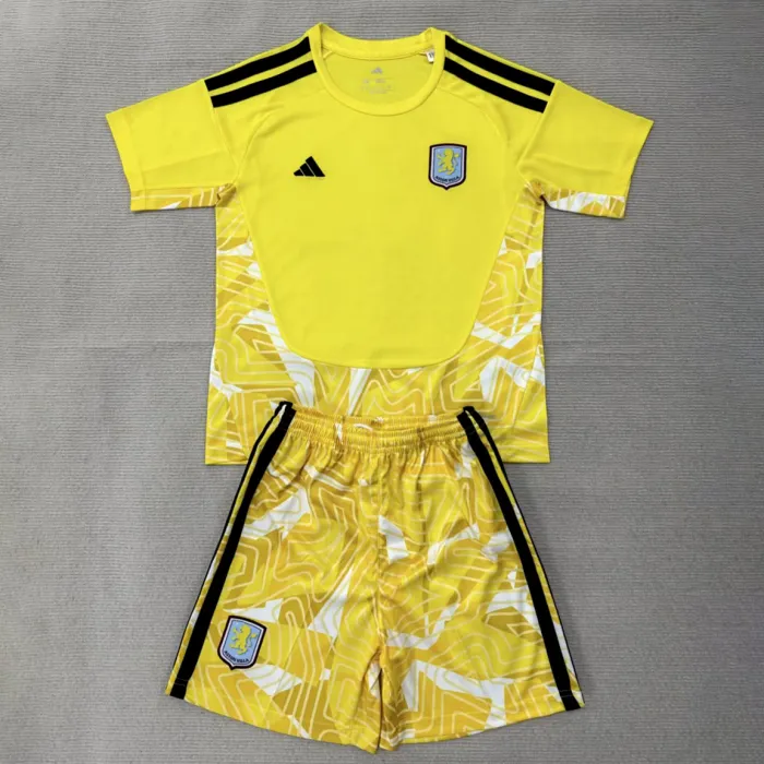 Aston Villa Yellow Goalkeeper Suit 26/27 | Soc Jersey - Premium Football Jersey