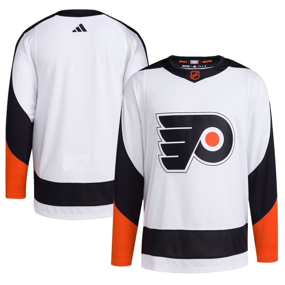 Custom Philadelphia Flyers Adidas Retro Jersey