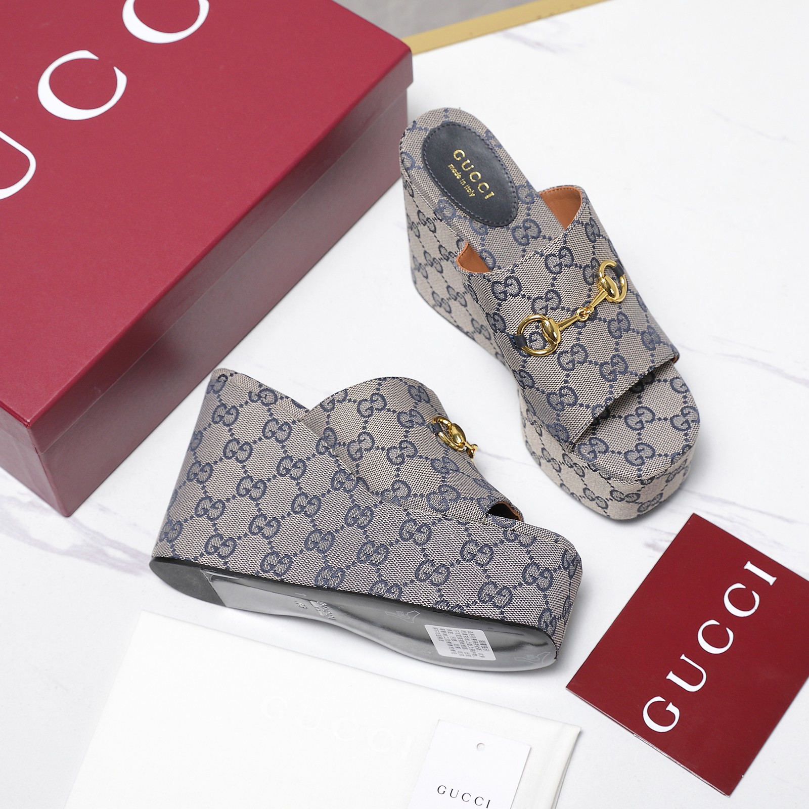 Women's Gucci GG Platform Mule