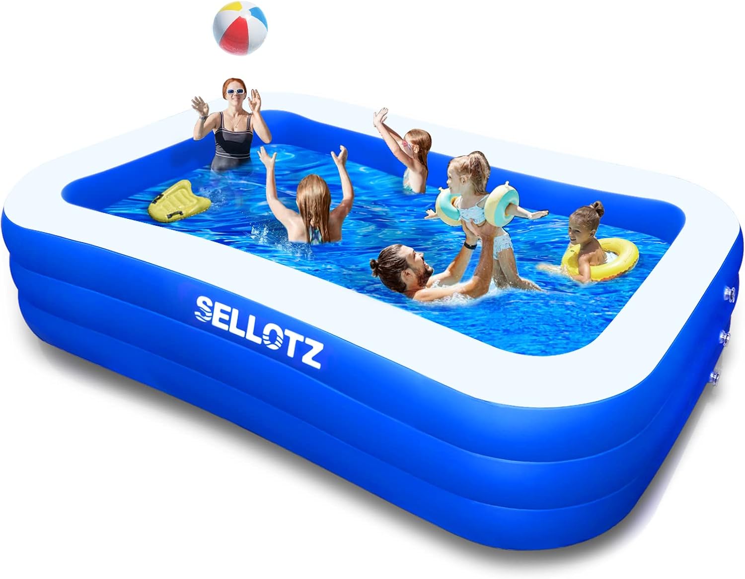 Inflatable Pool for Kids and Adults, 120