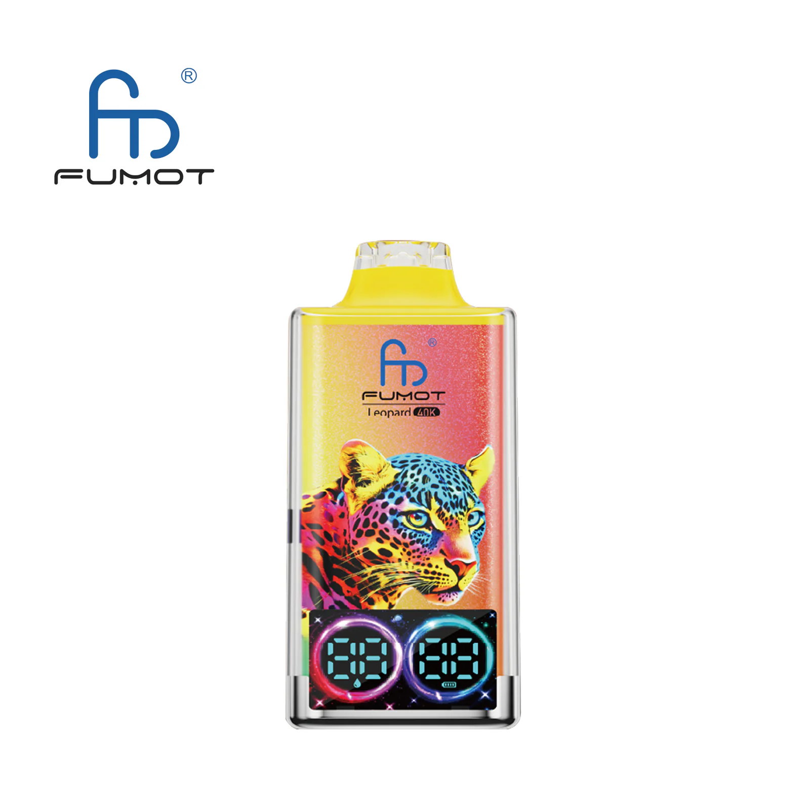 FUMOT Leopard 40K EU Edition Disposable Vape – Strawberry Ice - Vaba Vape-Shop