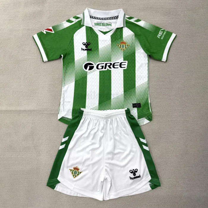 Kids Real Betis Home Jersey Kit Suit 26/27 | Soc Jersey - Premium Football Jersey
