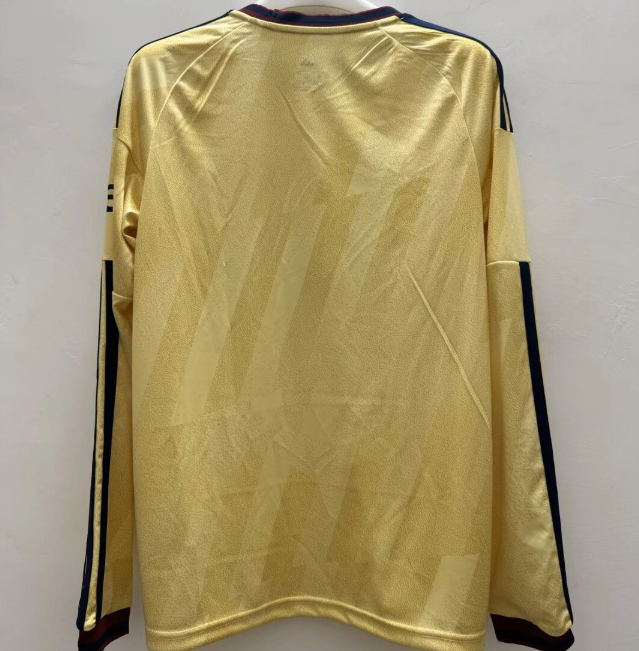26/27 Arsenal Third Yellow Long Sleeve Jersey S-4XL Fan Version - musan