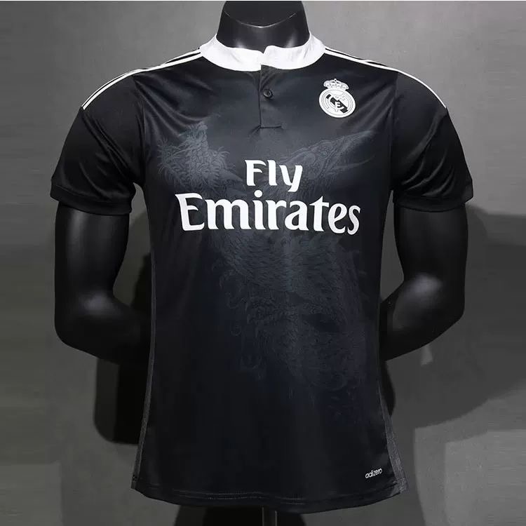 Player Retro Real Mαdrid 14/15 Third Black S-2XL