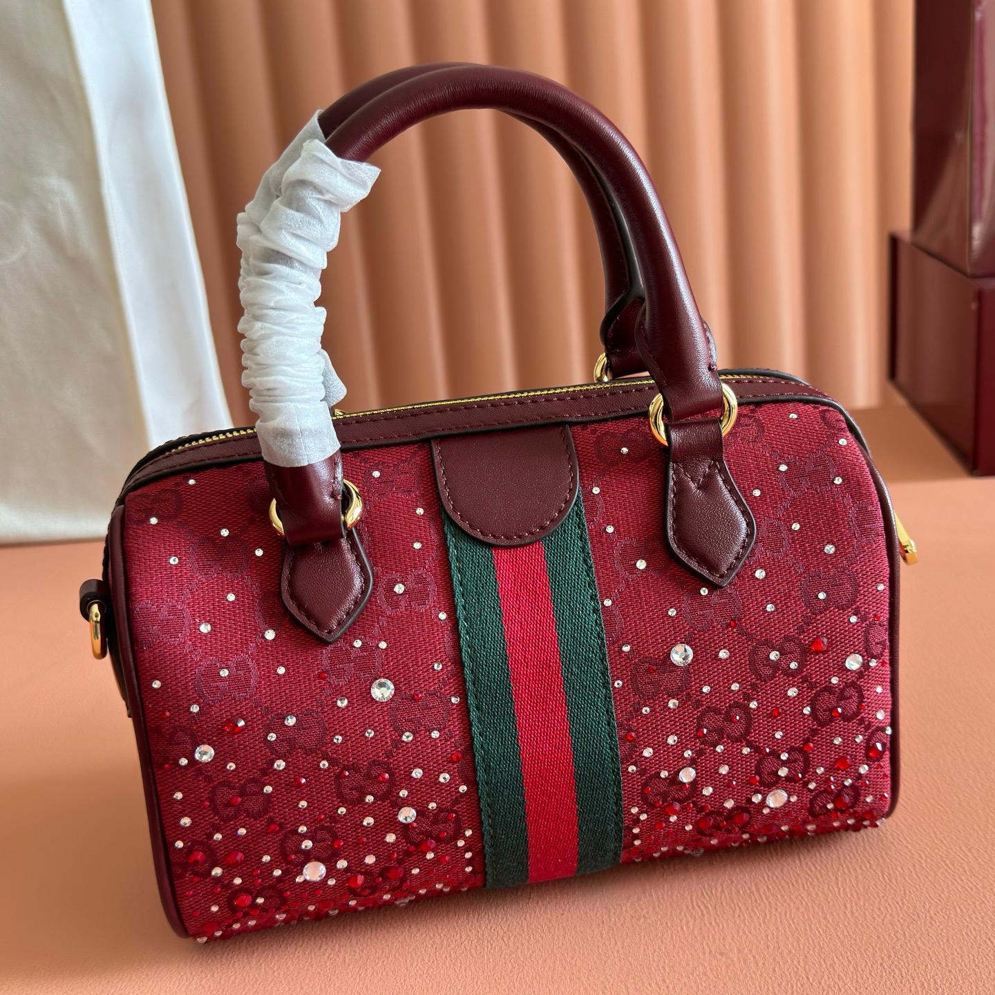 GUCCI Ophidia Gradient crystal handbag