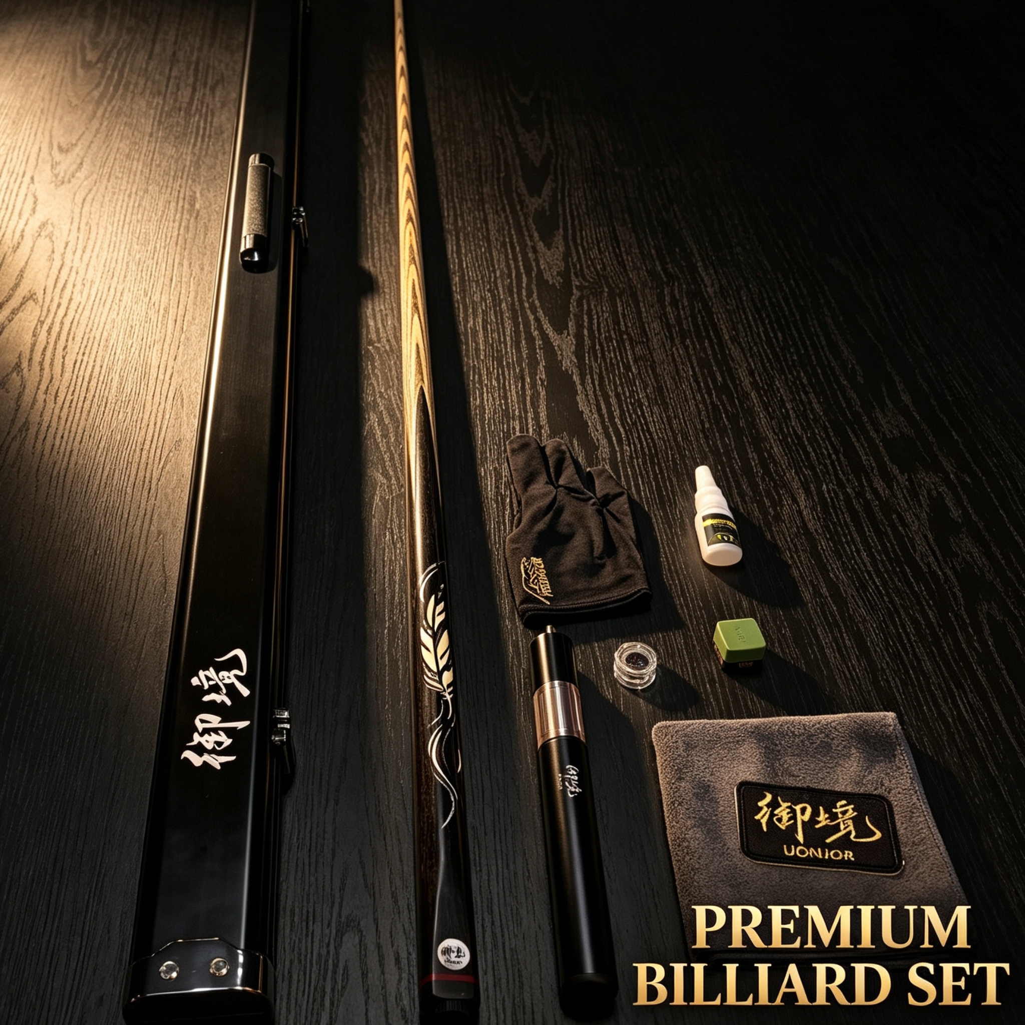 ACSWORD  One-Piece Snooker Cue – Handcrafted Ash Shaft Full-Length Professional Cue | Club & Home Use Malaysia
