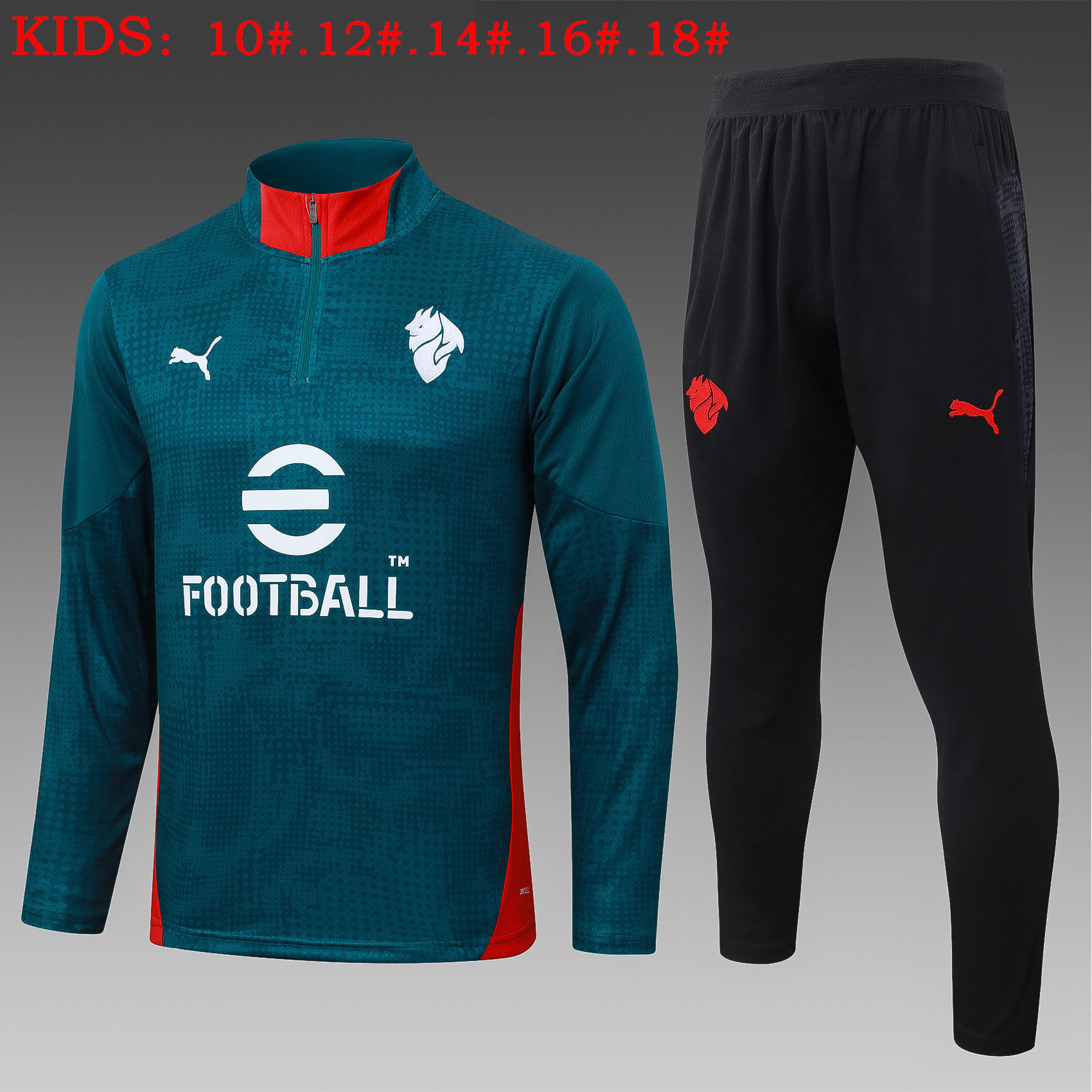 AC Milan Kids Training Suit 25/26