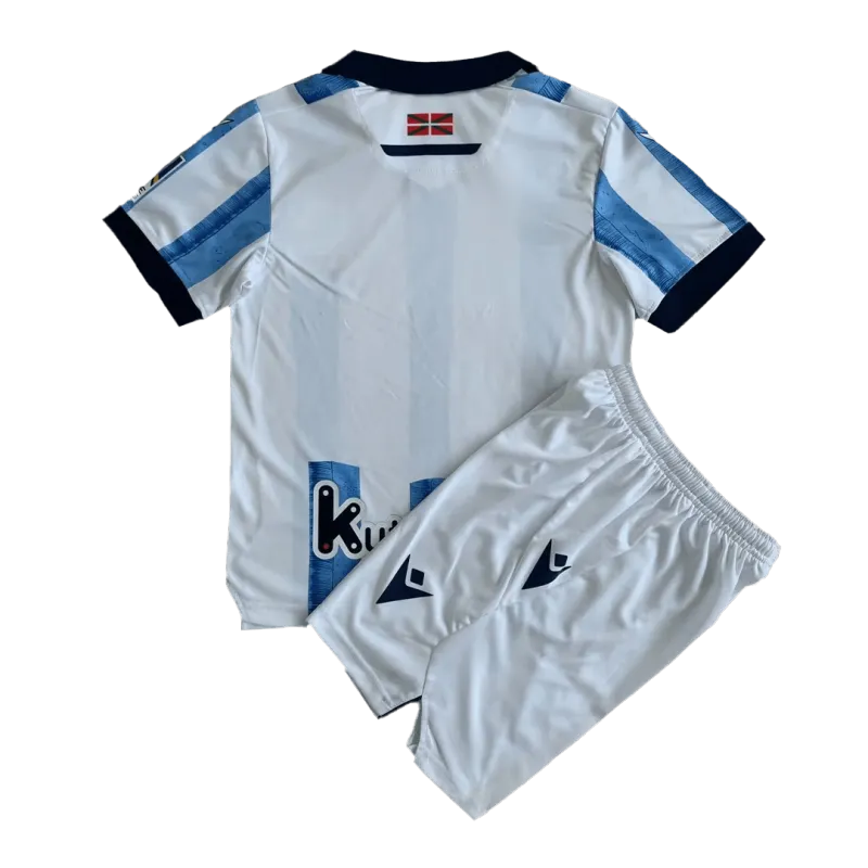 Kids Real Sociedad 2023/24 Home Kit Jersey+Shorts