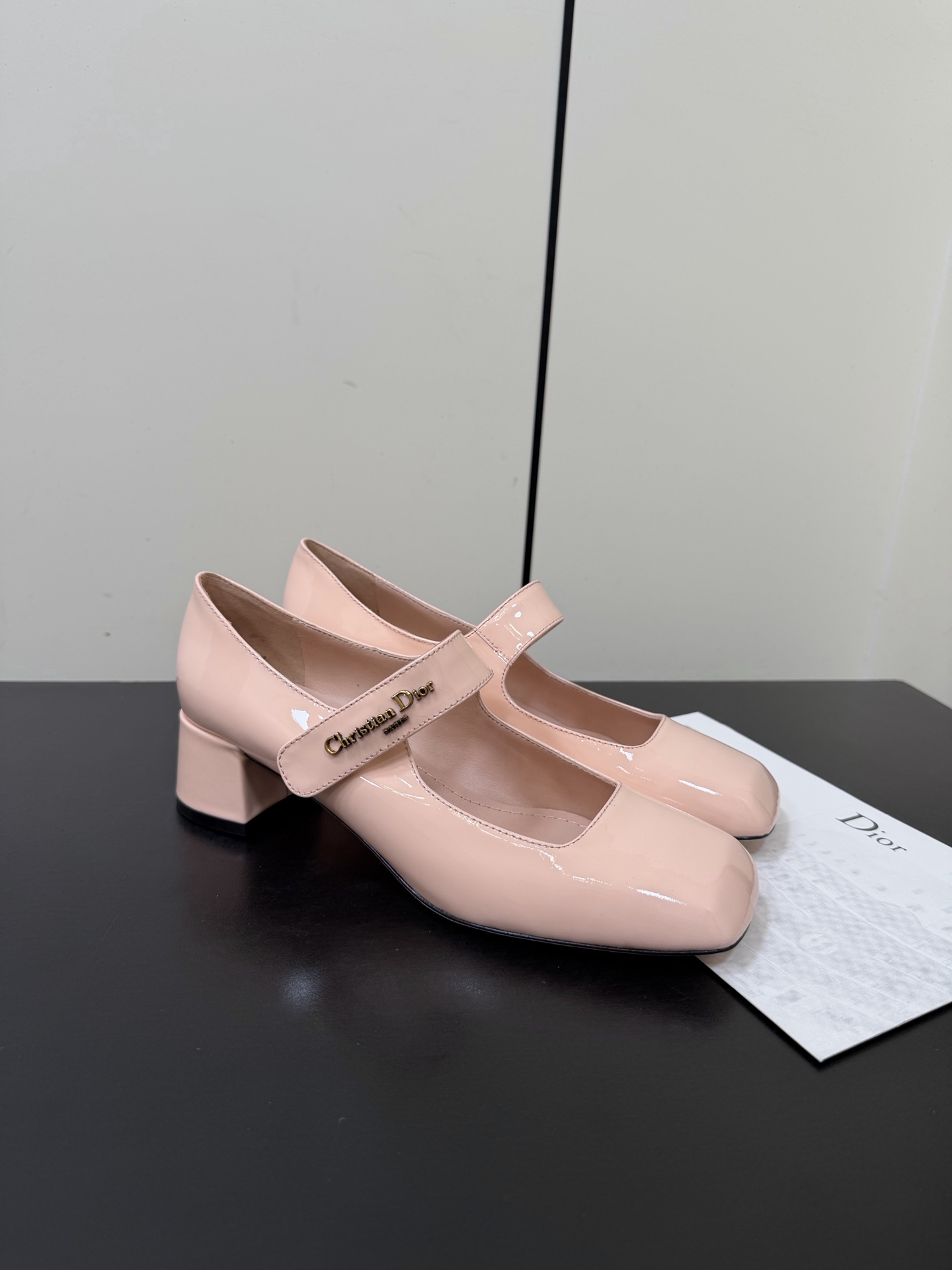 Dior Lolita Pump in Nude Pink Patent Leather