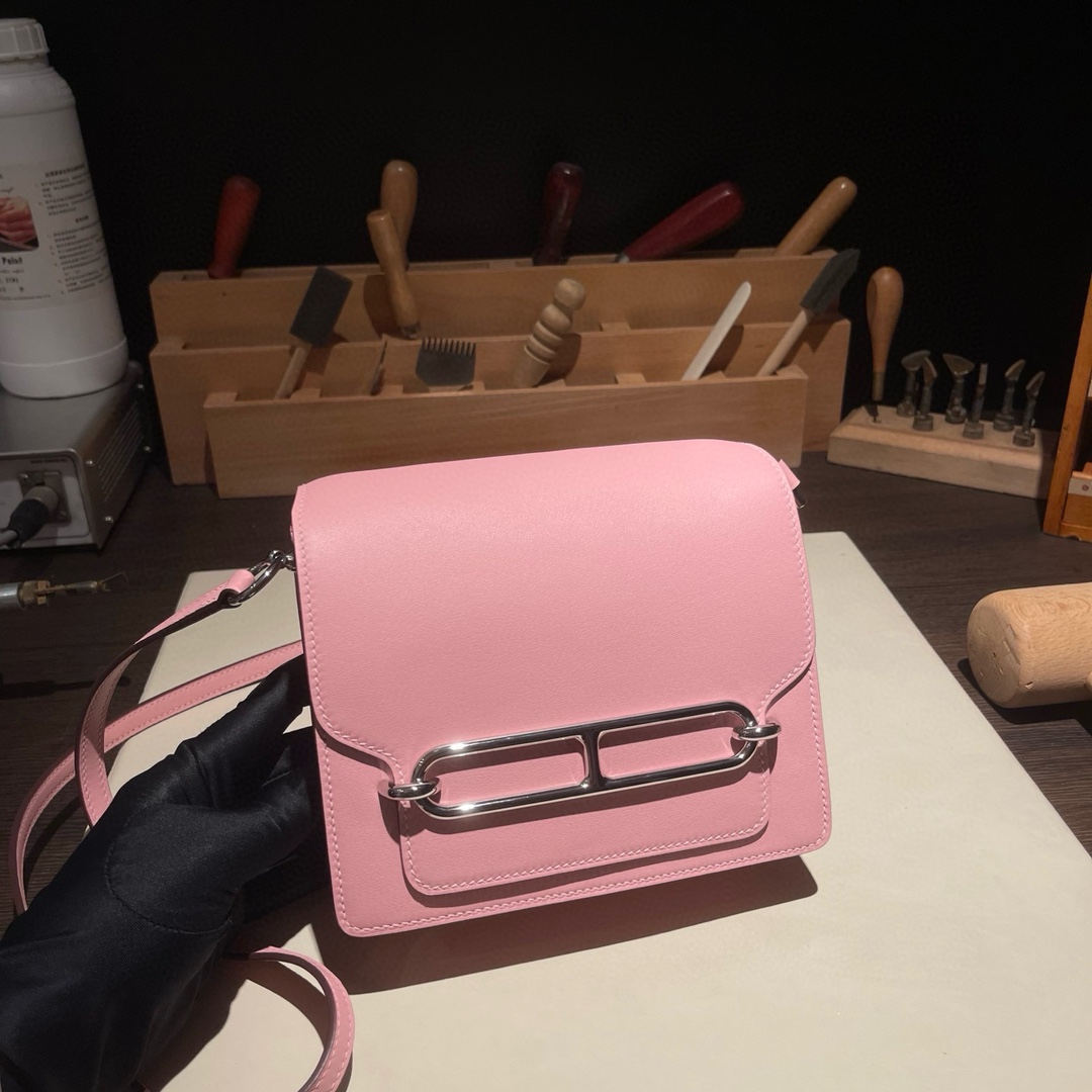 Hermes Bag Roulis19CM Swift ( 10A Mirror Version)
