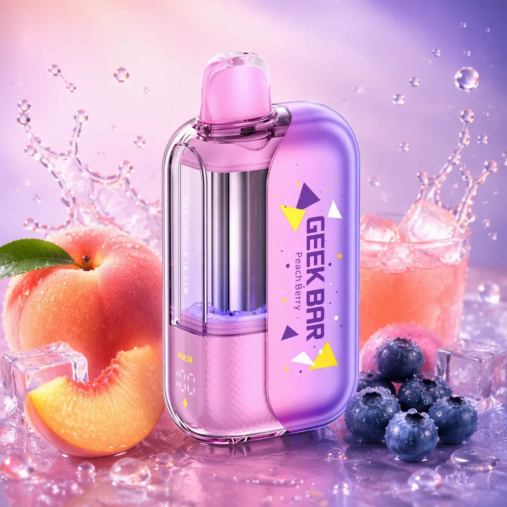 Geek Bar CLR 50K Disposable Vape - Peach Berry
