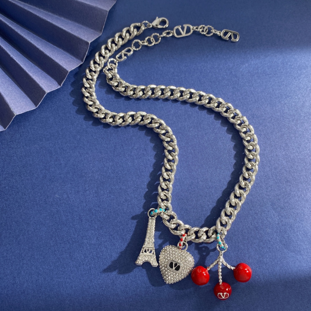 Valentino Fashion Necklace 46cm