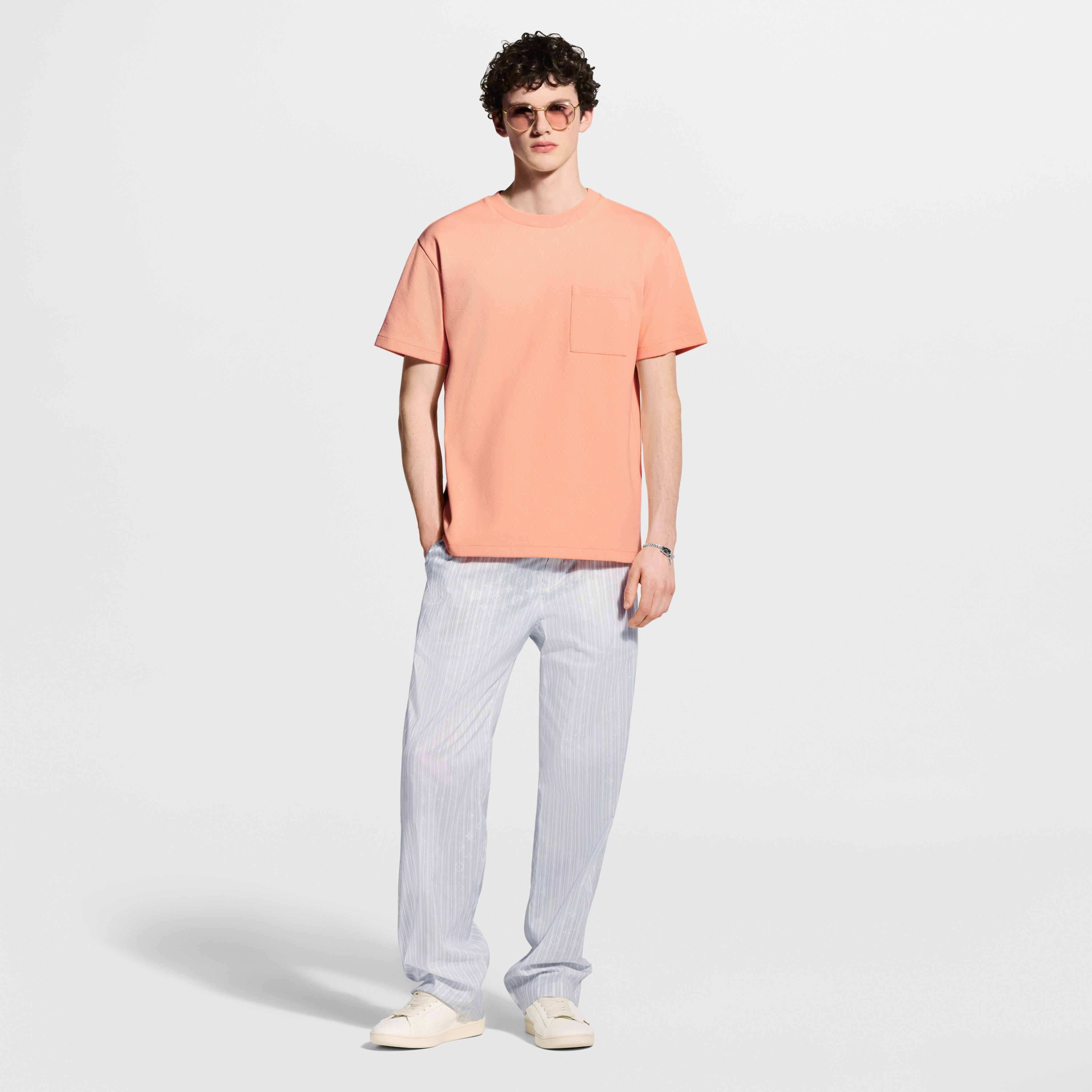 モノグラム ピケTシャツ