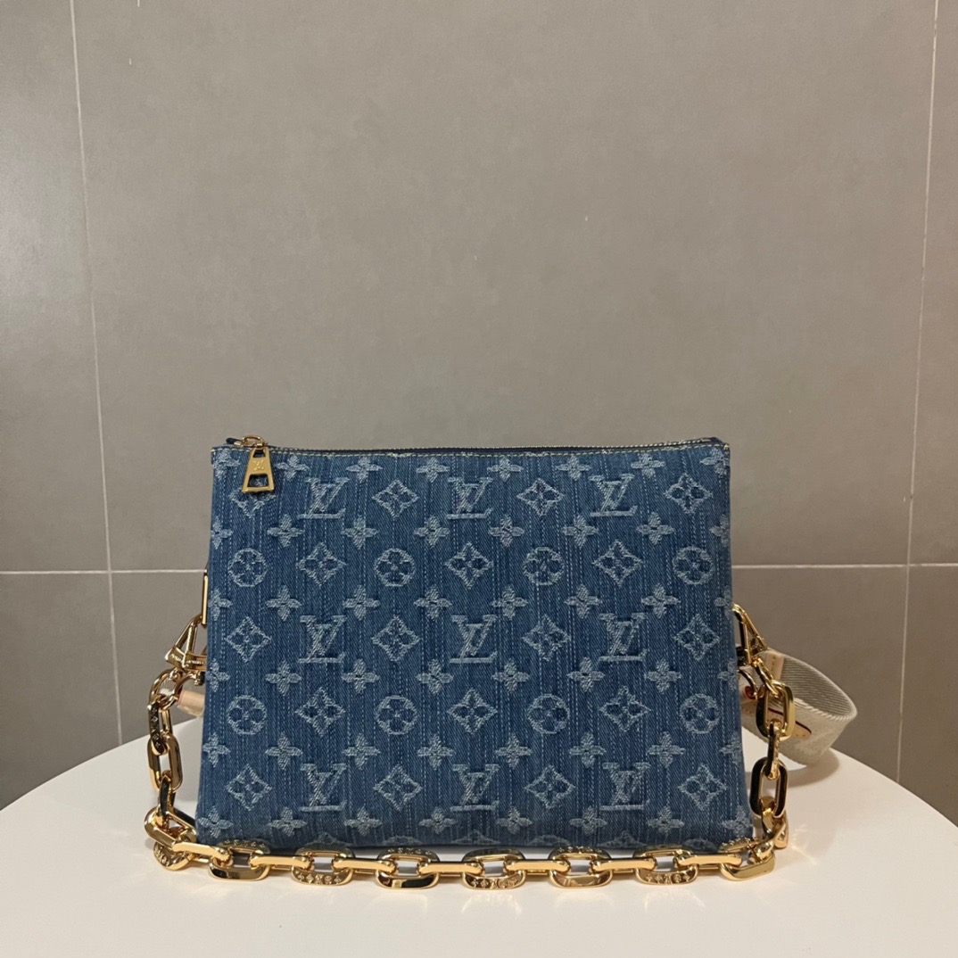 Louis Vuitton LV COUSSIN Denim Bag M24564