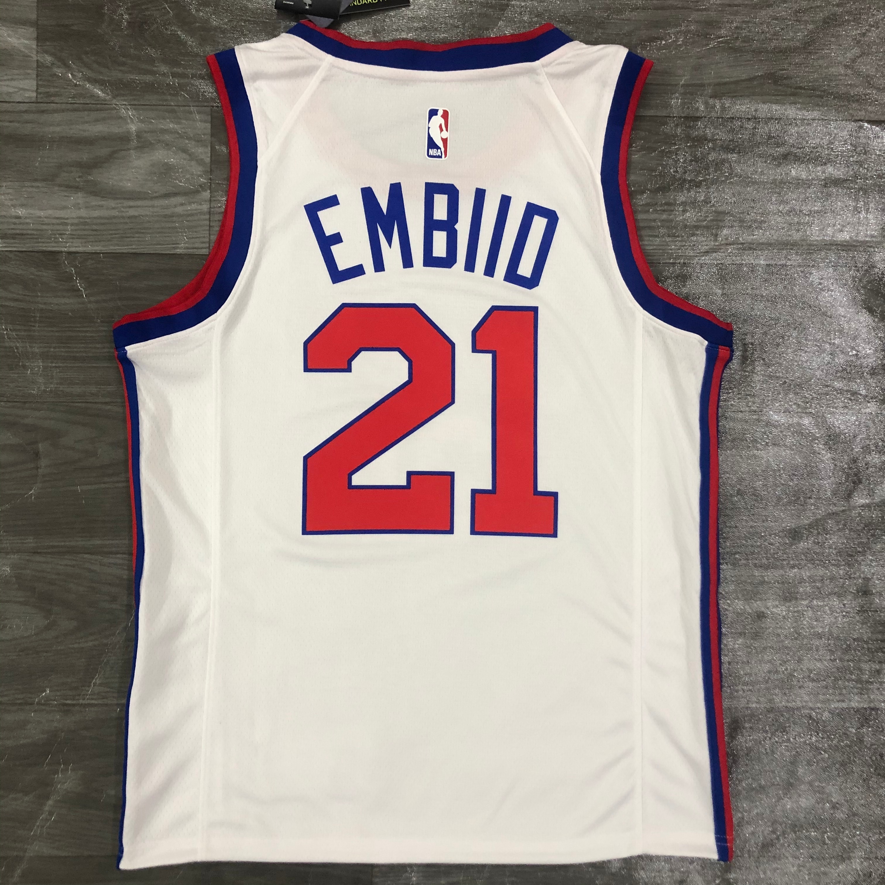 21 Season Philadelphia 76ers Limited White  #21