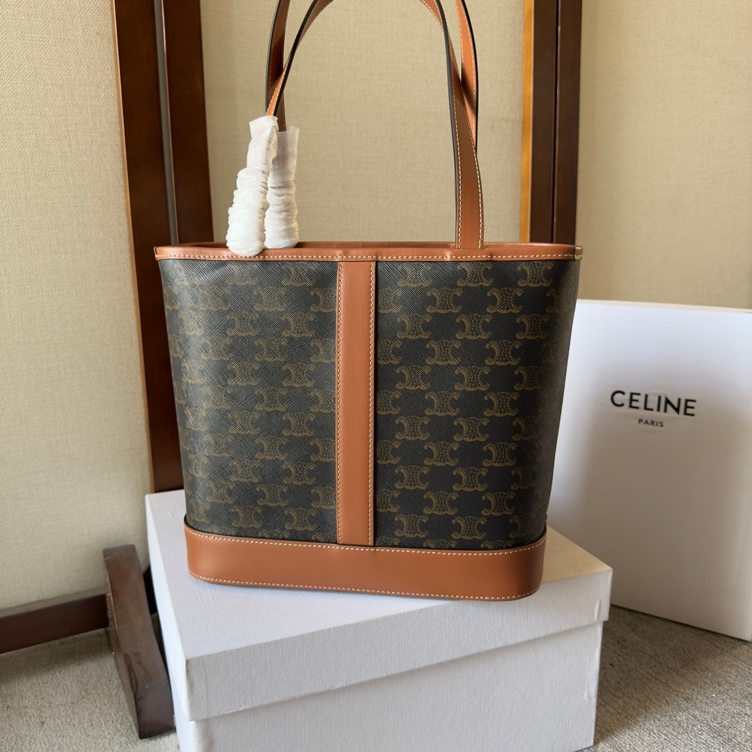 Celine Bag CELIN_E CABAS Canvas 111233 ( 10A Mirror Version)