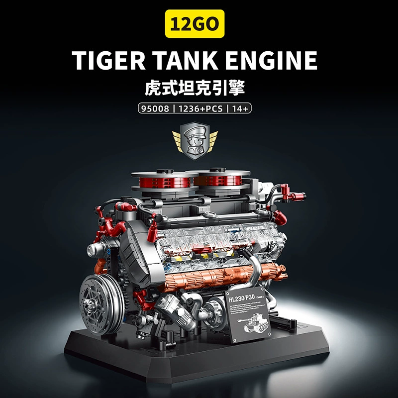 12GO 95008 - Tiger Tank Engine