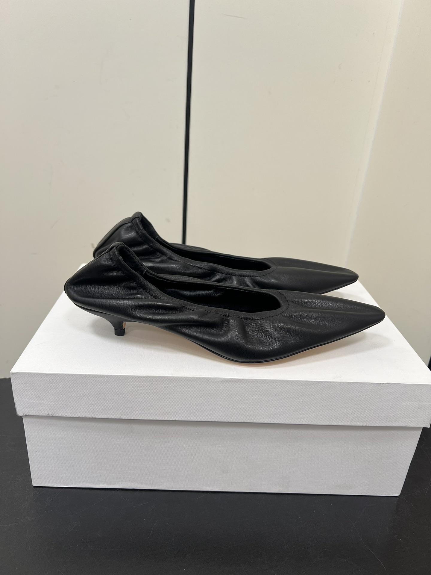 The Row Lambskin Pump