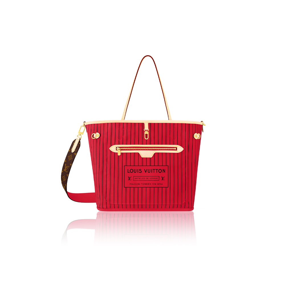 Louis Vuitton LV Neverfull Bandoulière Inside Out MM