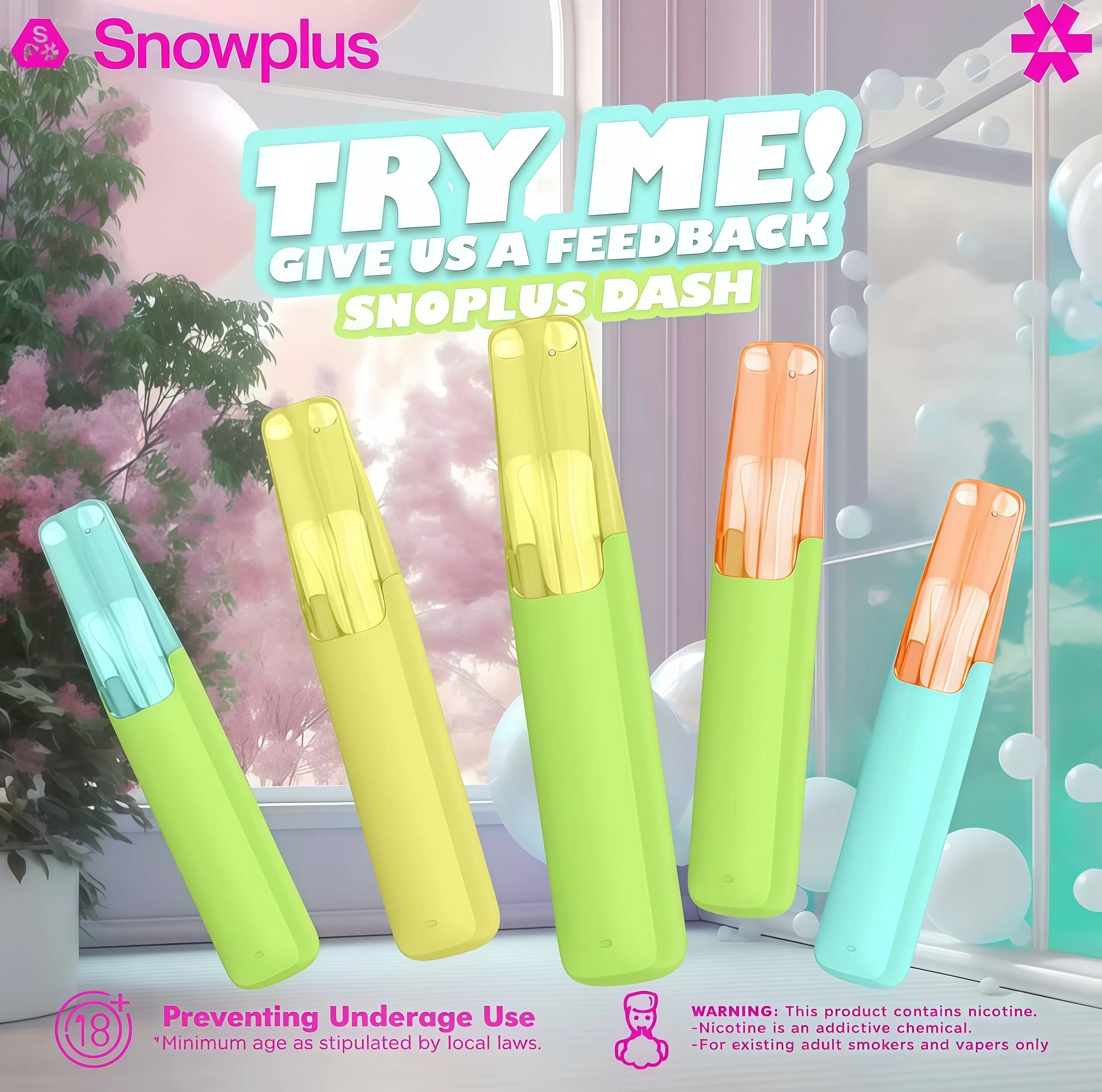Snowplus - Dash 4000 PUFFS