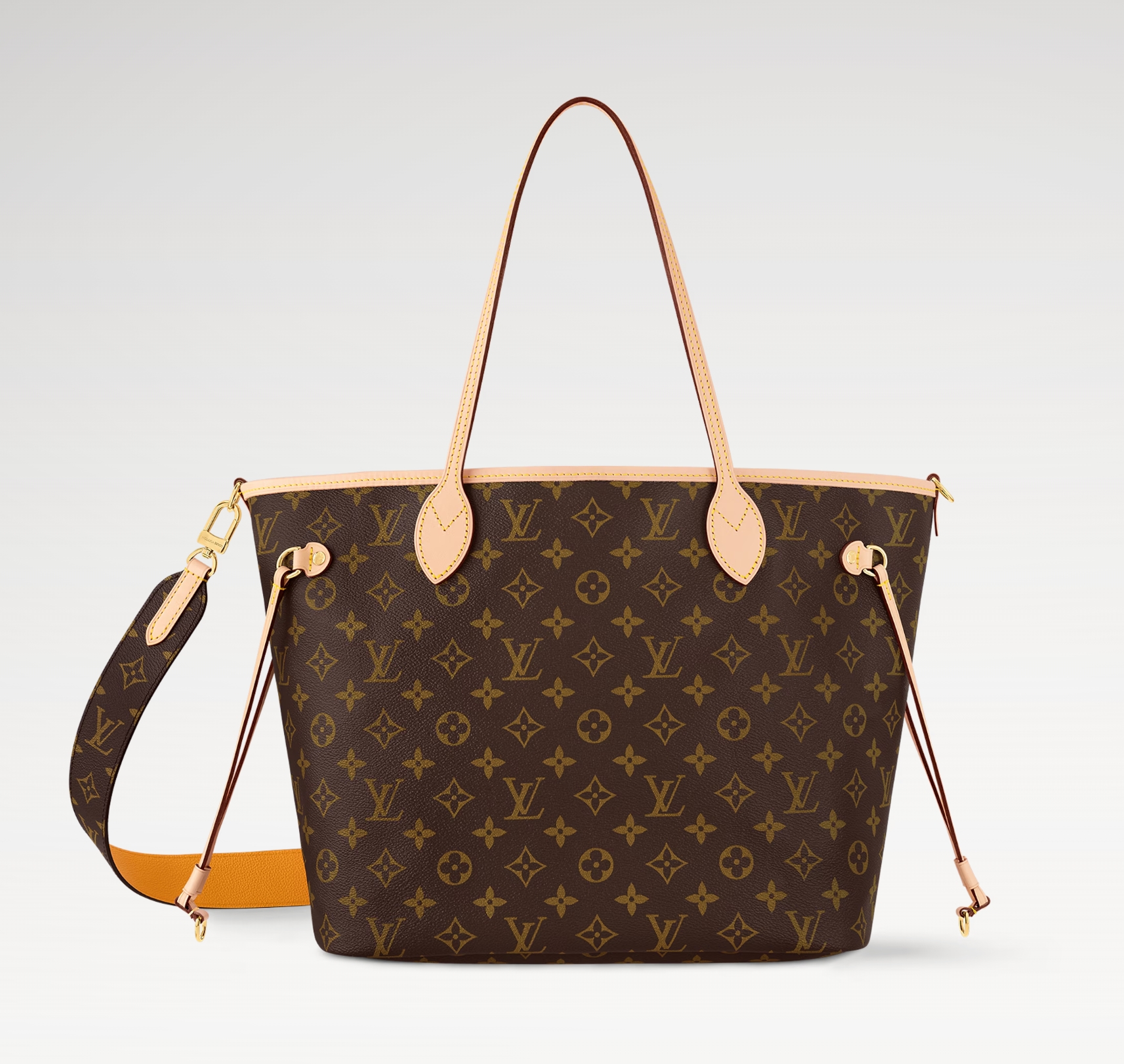 Louis Vuitton LV Neverfull Bandoulière Inside Out MM