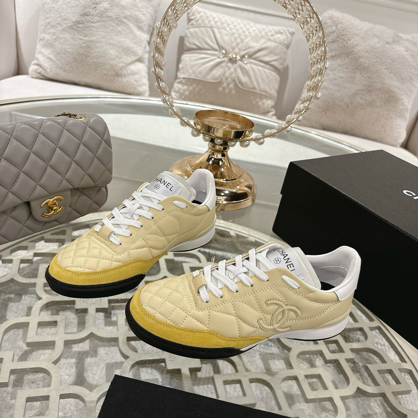 Chanel Leather Sneaker