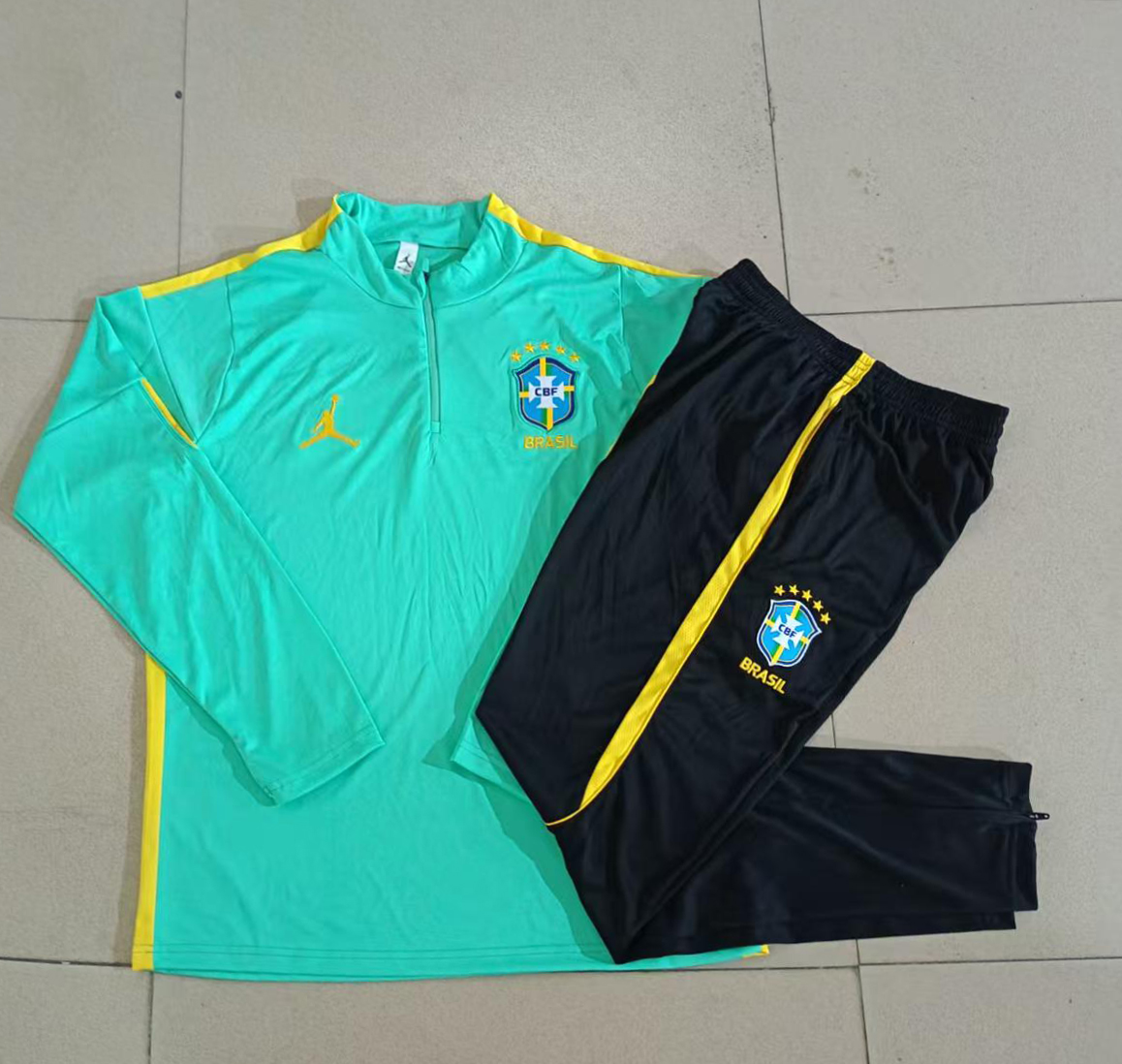 Brazil Kids Training Suit 26/27 | Soc Jersey - Premium Football Jersey