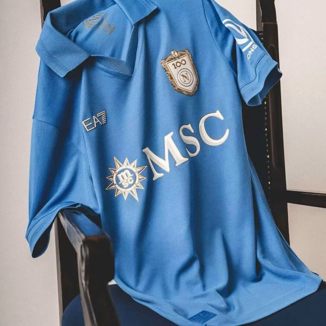 SSC Napoli Centenary（100th）Jersey S-4XL