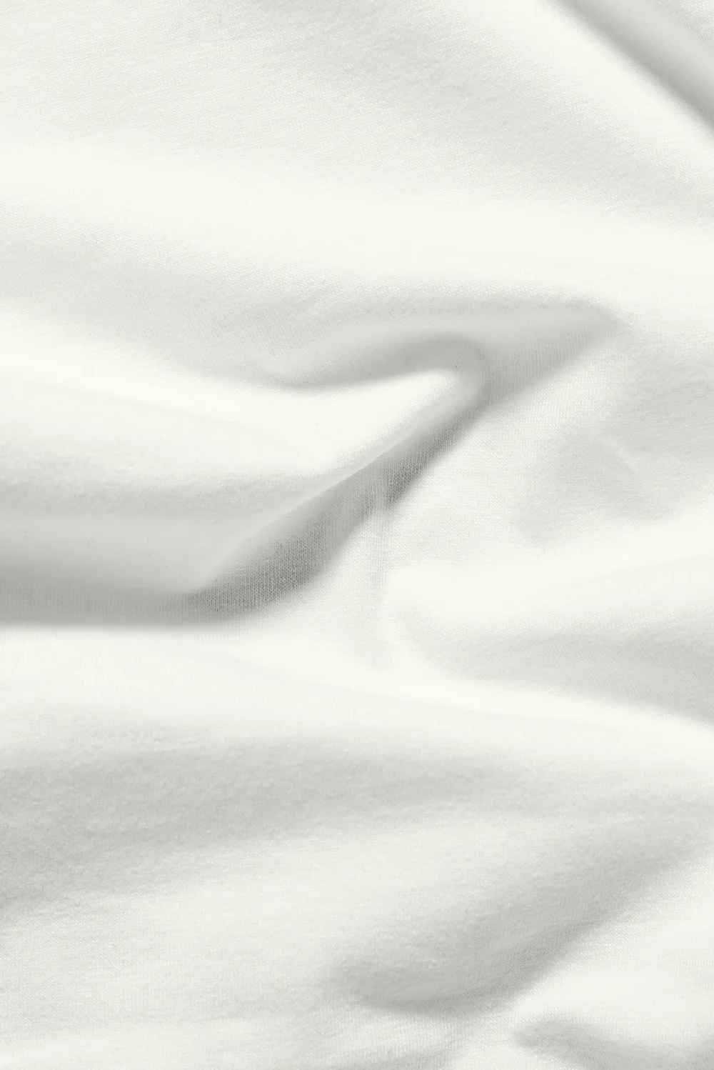 Essential Jersey Buttonless Polo Shirt in White