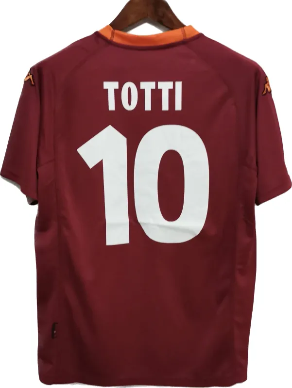 Roma 2000/01 Retro Jersey Home