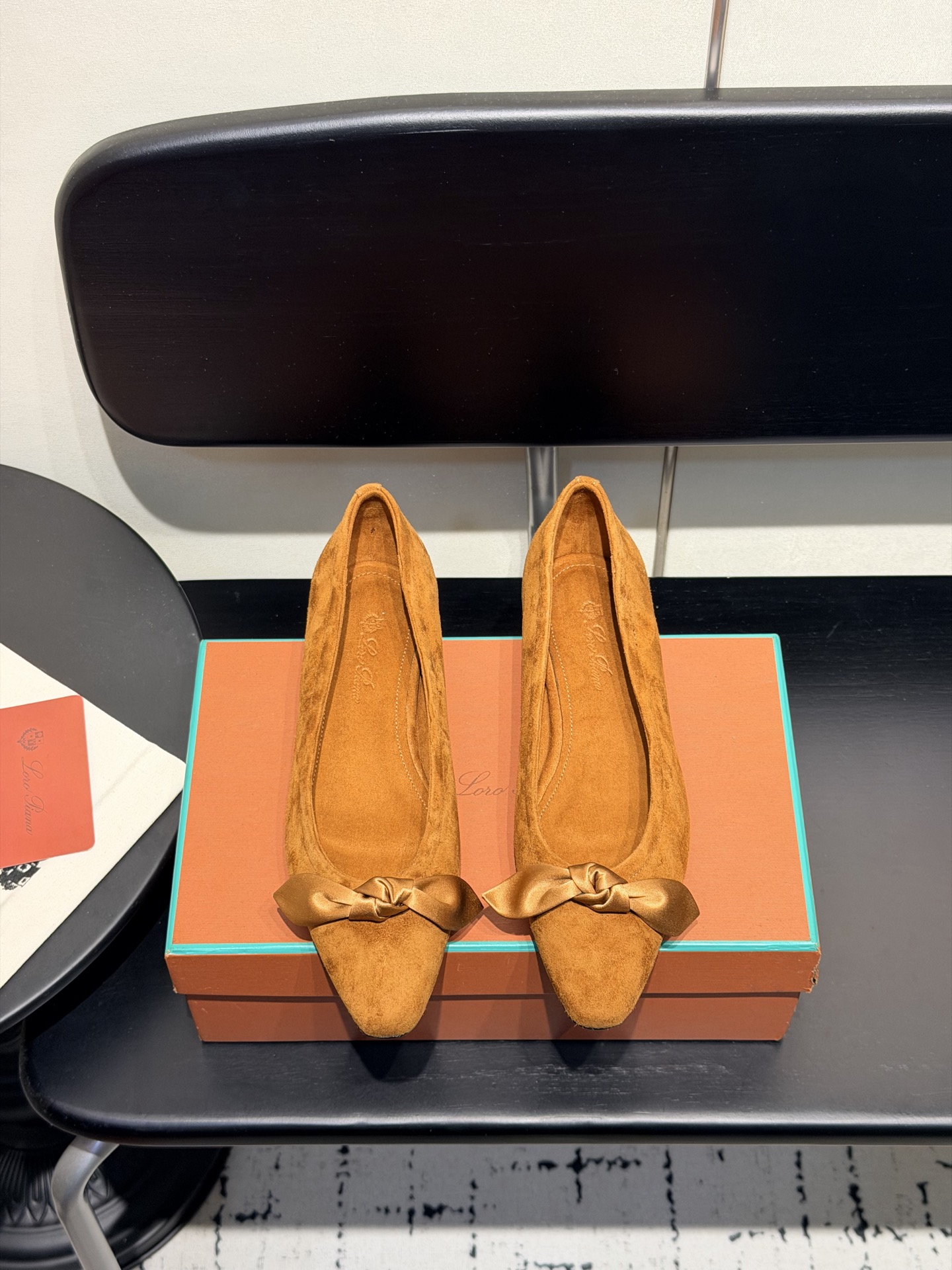 Loro Piana 2026 Bow Ballet Flats