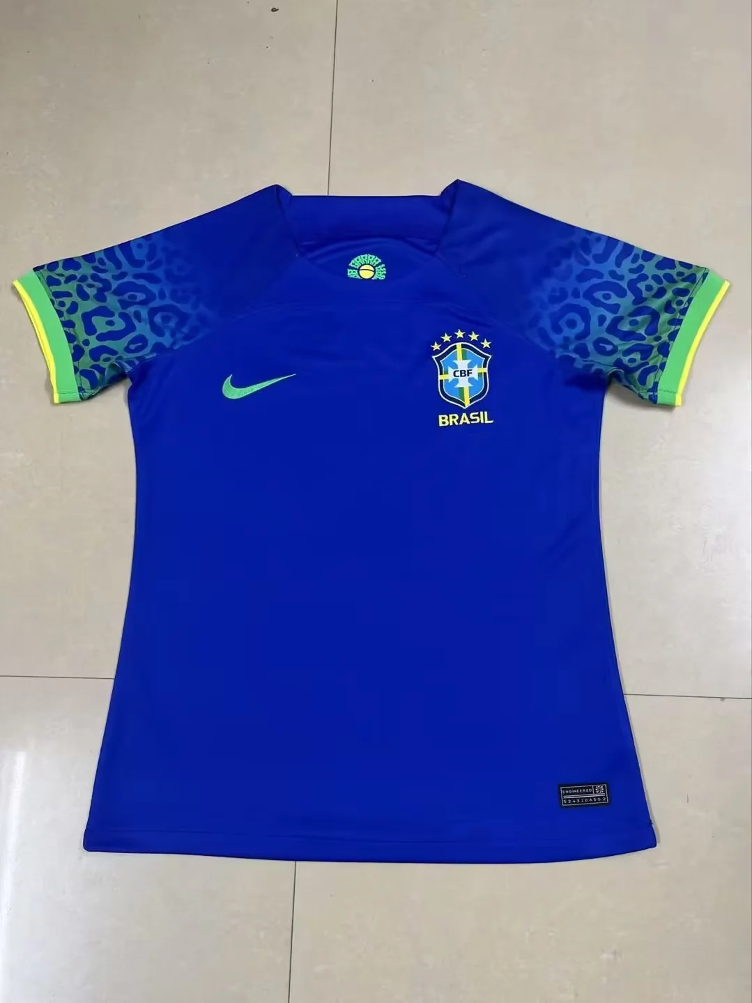 2026/2027 Brazil Women Levver Blue Football Shirt 1:1 Thai Quality