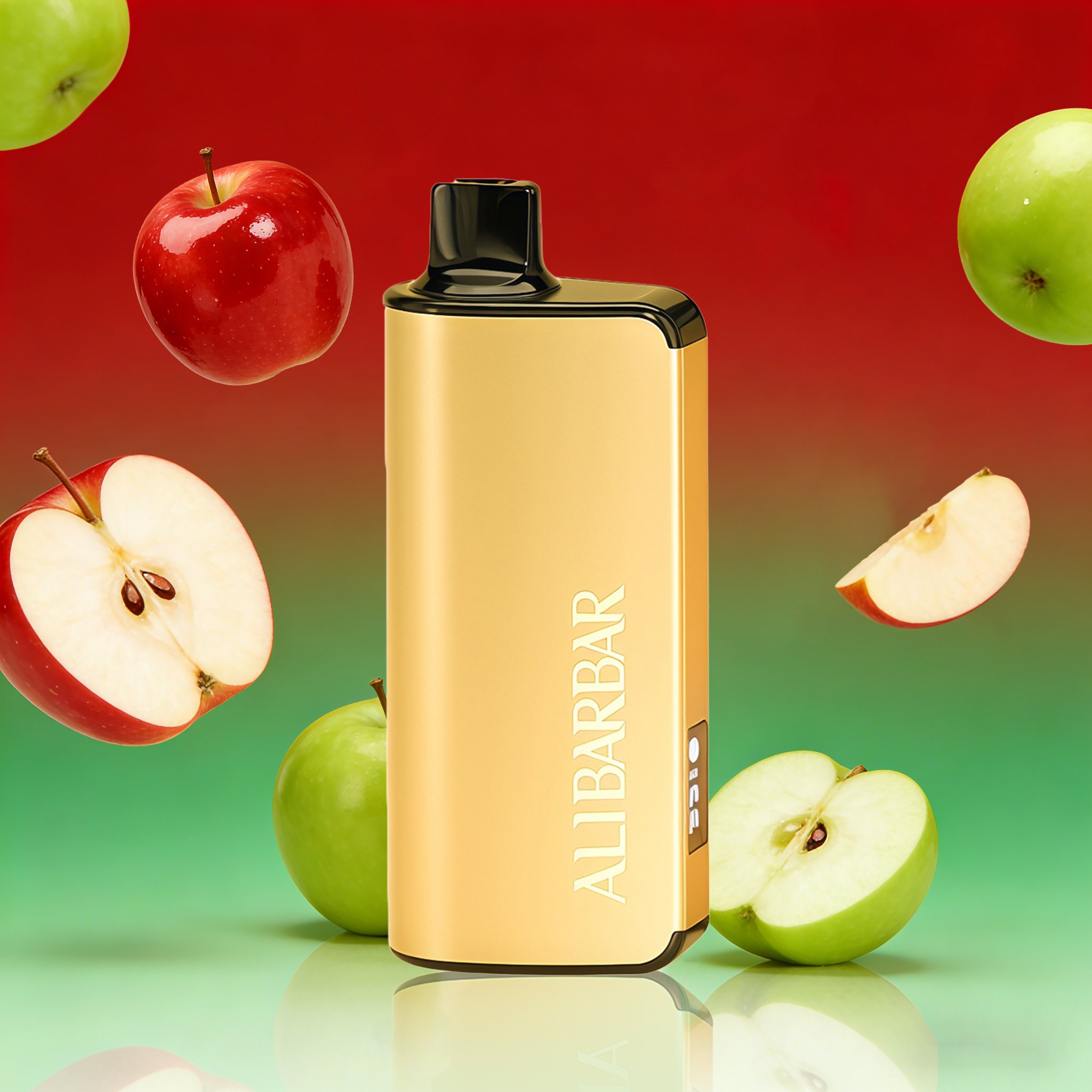 ALIBARBAR INGOT 9000 PUFFS-DOUBLE APPLE
