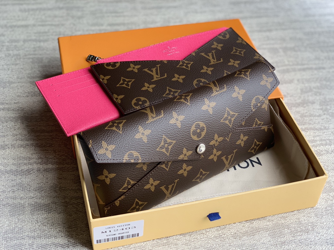 M12403 Kirigami Orgazier Monogram Canvas-Pondichery